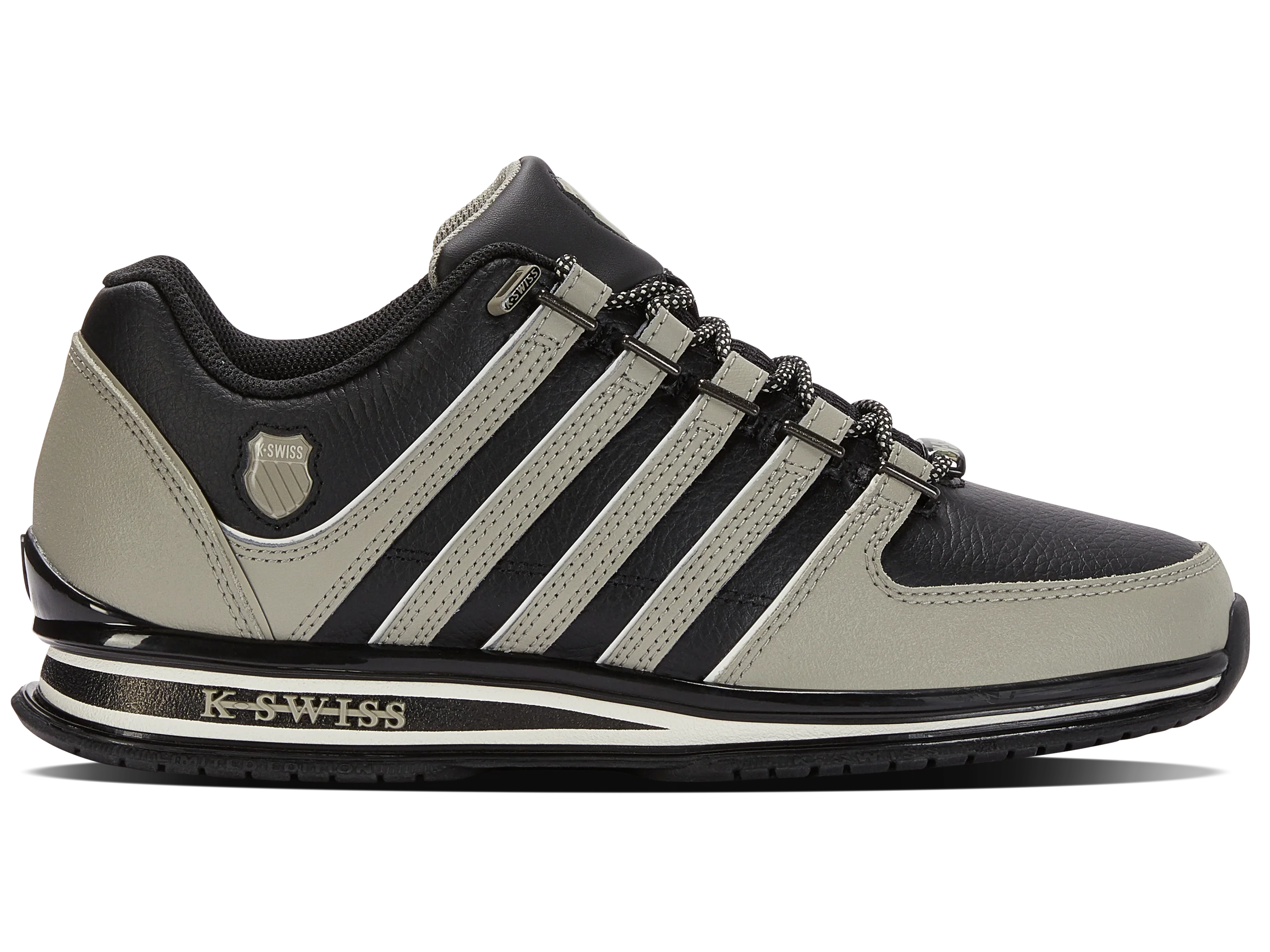 01235-079-M | RINZLER | BLACK/LONDON FOG/SNOW WHITE