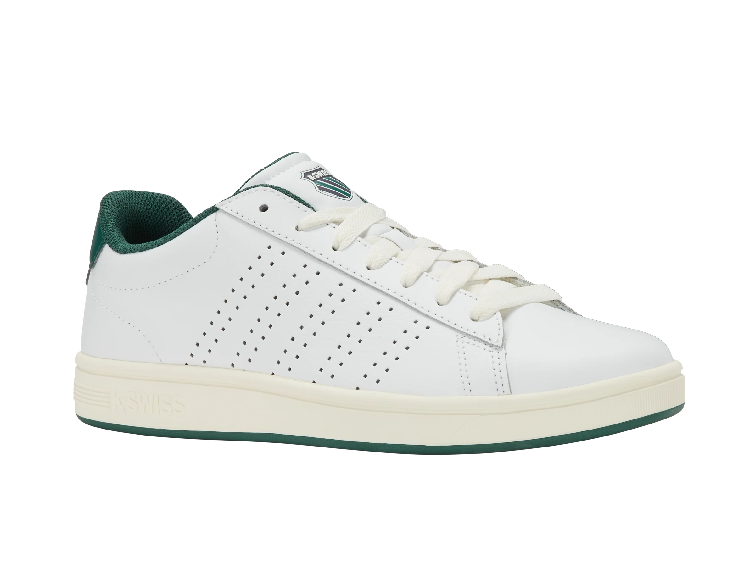 04411-108-M | COURT BASE II | WHITE/POSY GREEN - Image 2