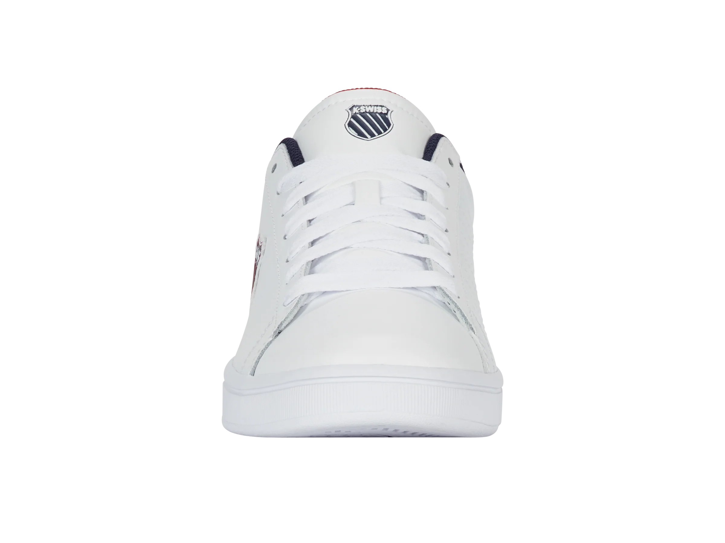 04412-983-M | COURT SHIELD II | WHITE/PEACOAT/SAMBA RED - Image 3