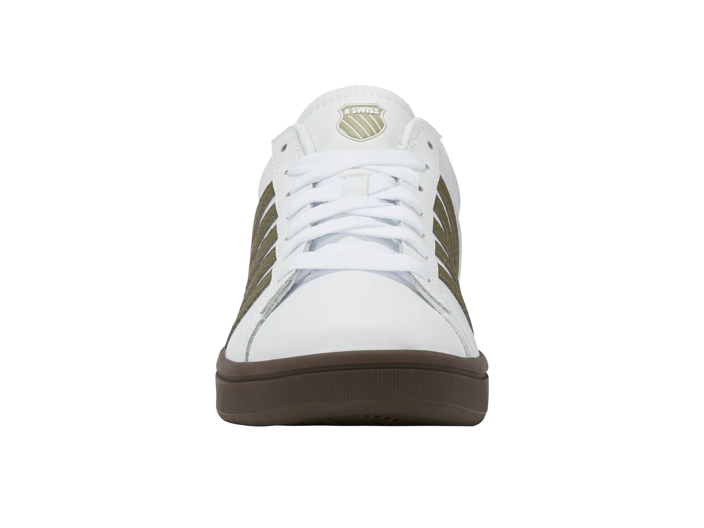 04413-125-M | COURT TIEBREAK II | WHITE/BURNT OLIVE/COLA GUM/ALFALFA - Image 3