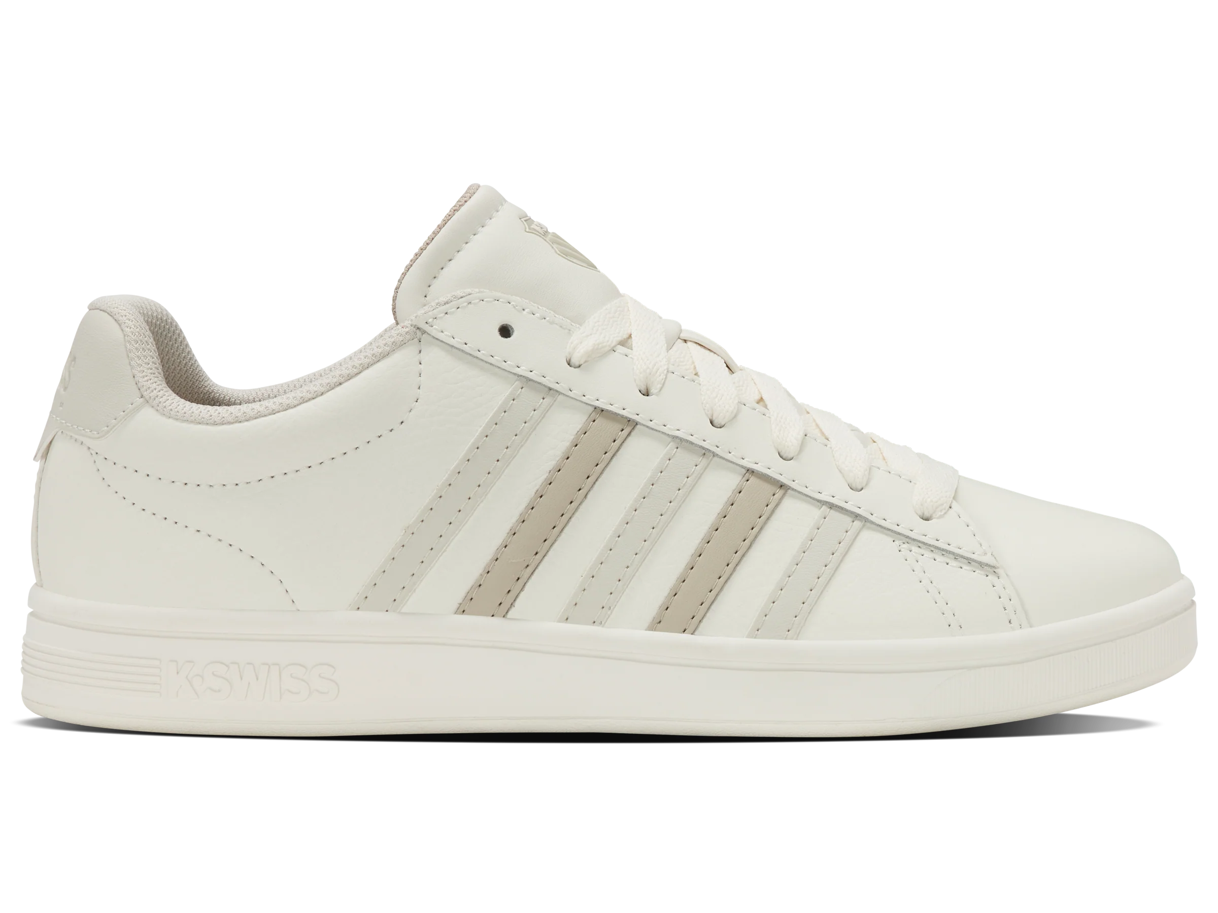 04413-127-M | COURT TIEBREAK II | SNOW WHITE/LIGHT GRAY/PEYOTE