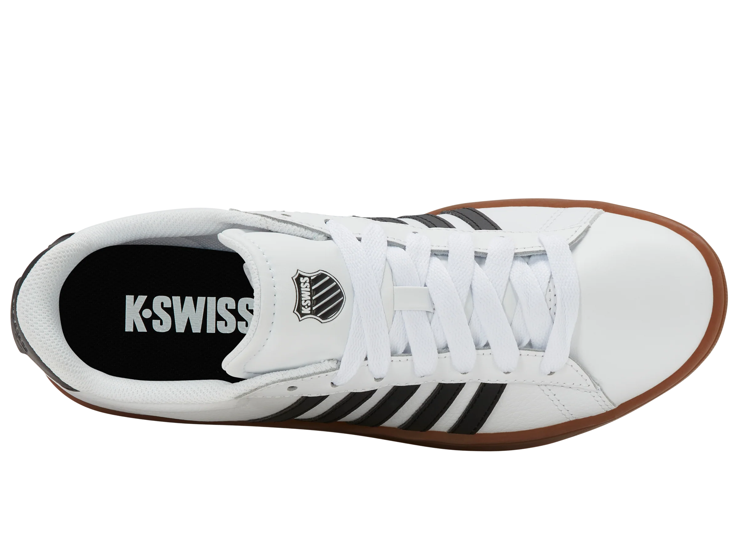 04413-168-M | COURT TIEBREAK II | WHITE/BLACK/GUM - Image 7
