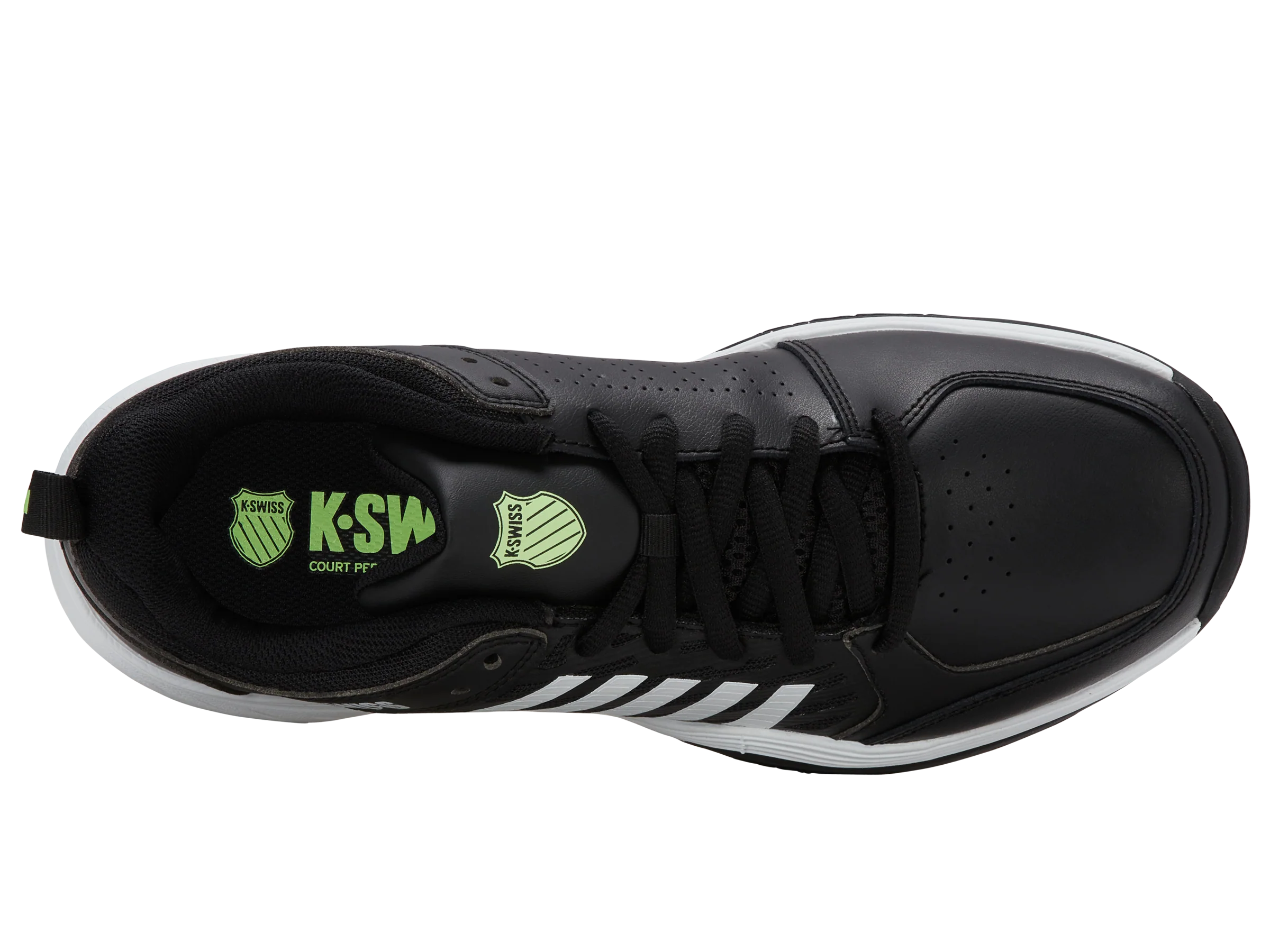 04428-064-M | COURT EXPRESS 2 | BLACK/WHITE/SOFT NEON GREEN - Image 7
