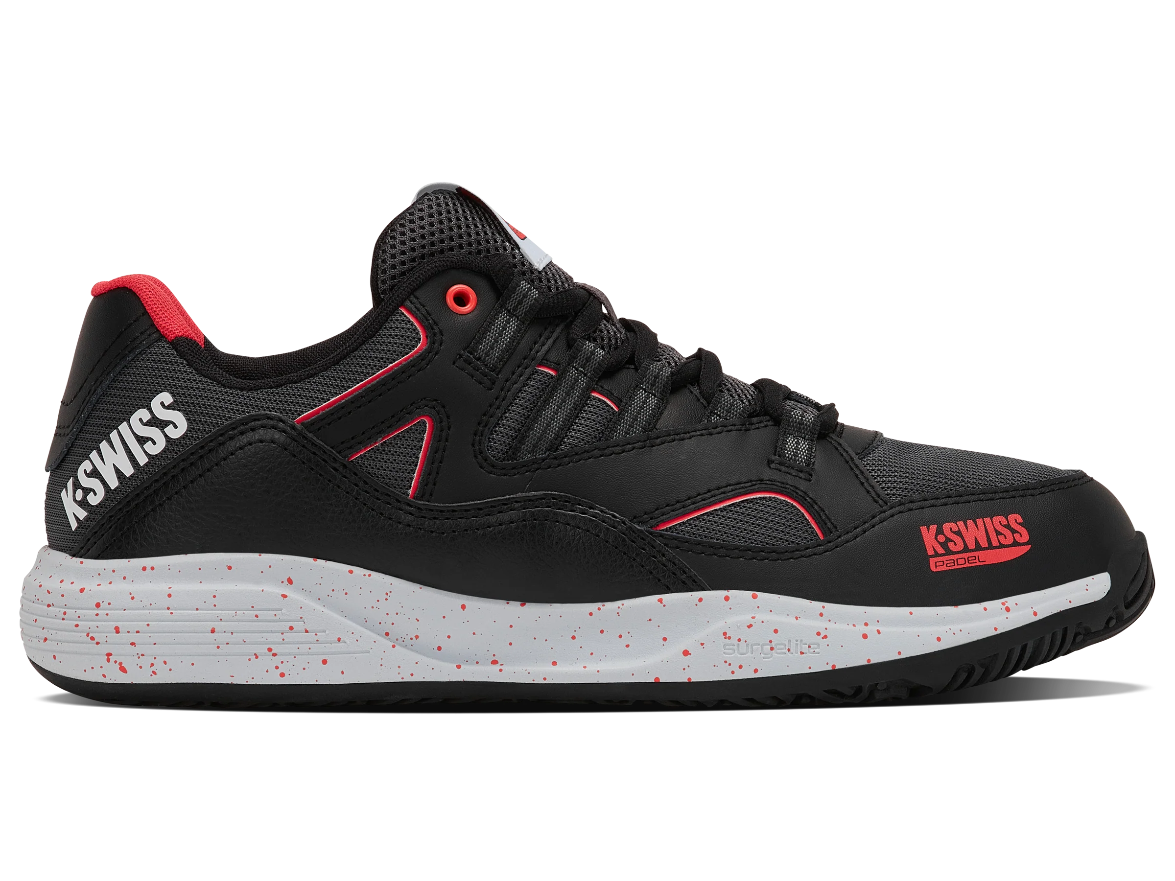 04435-074-M | TURA TEAM PADEL | BLACK/MICRO CHIP/NEON LAVA
