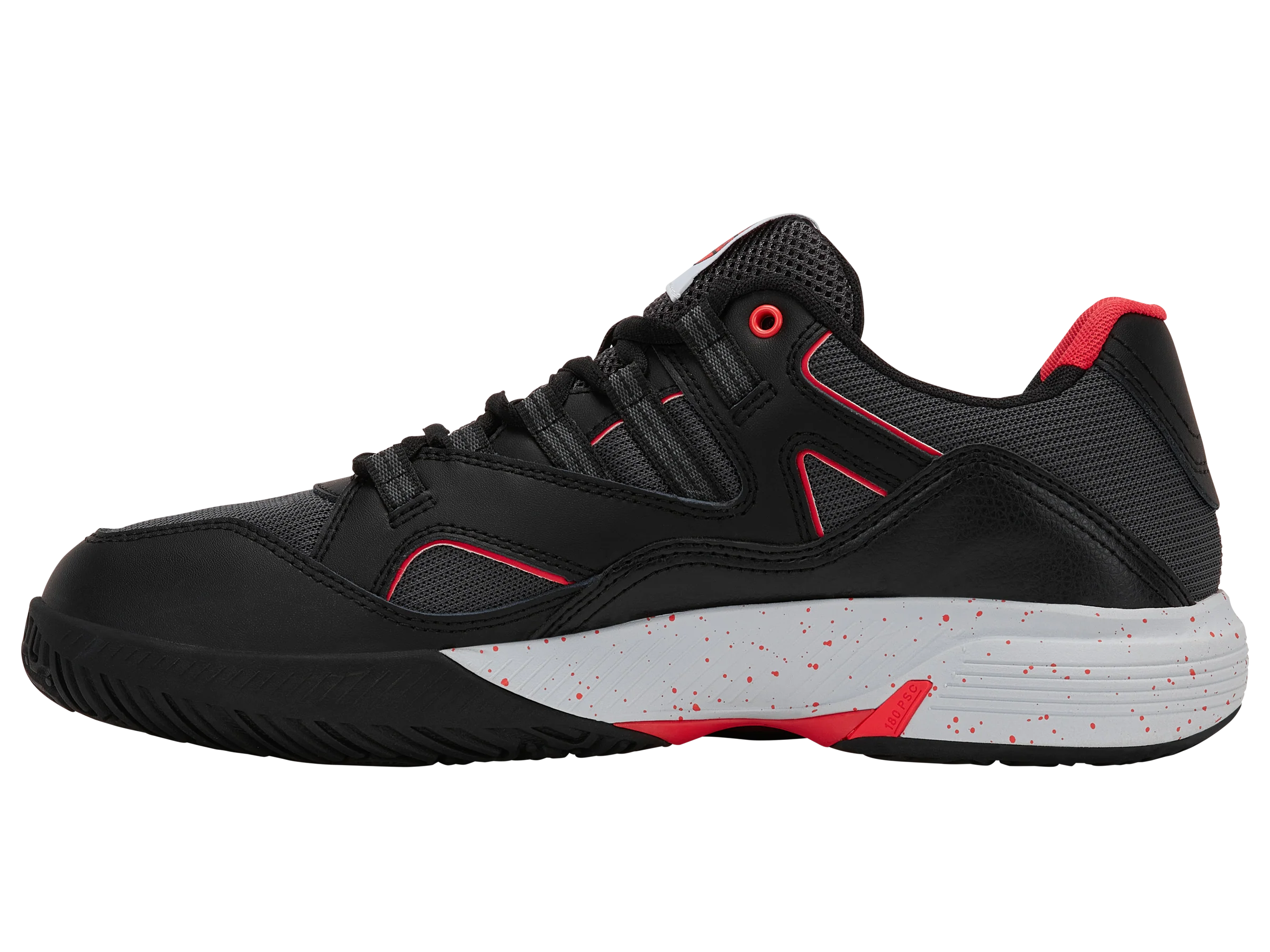 04435-074-M | TURA TEAM PADEL | BLACK/MICRO CHIP/NEON LAVA - Image 5
