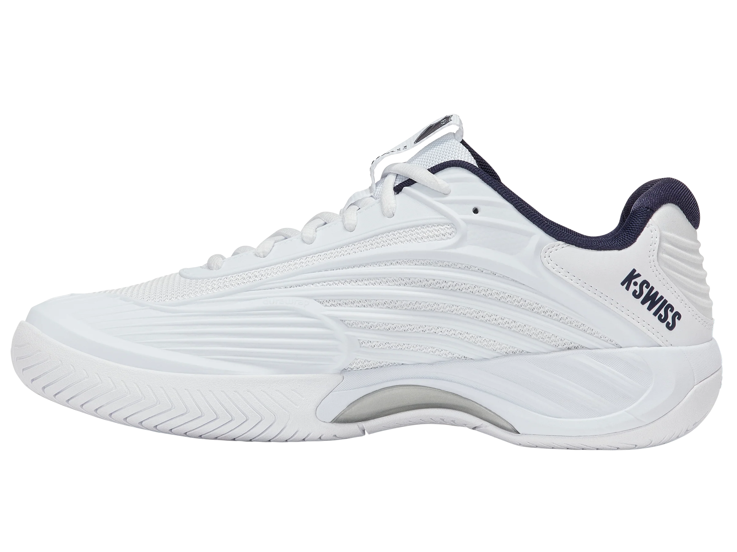 04603-161-M | HYPERCOURT EXPRESS 3 | WHITE/PEACOAT/SILVER - Image 5