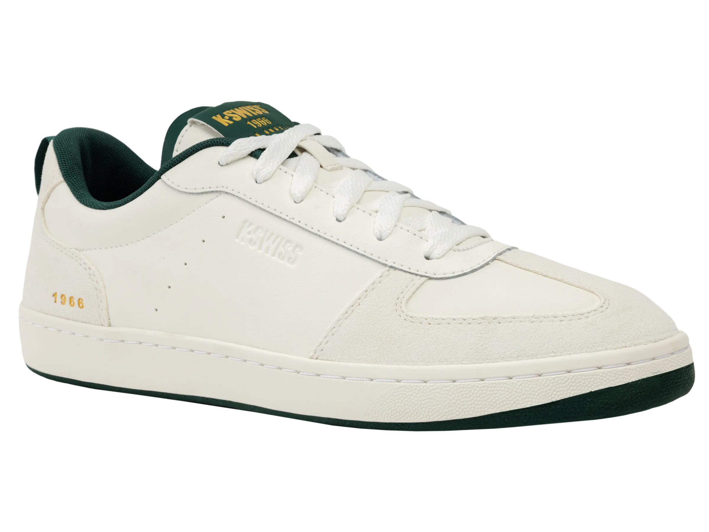 04734-180-M | COURT VARSITY | SNOW WHITE/POSY GREEN - Image 2