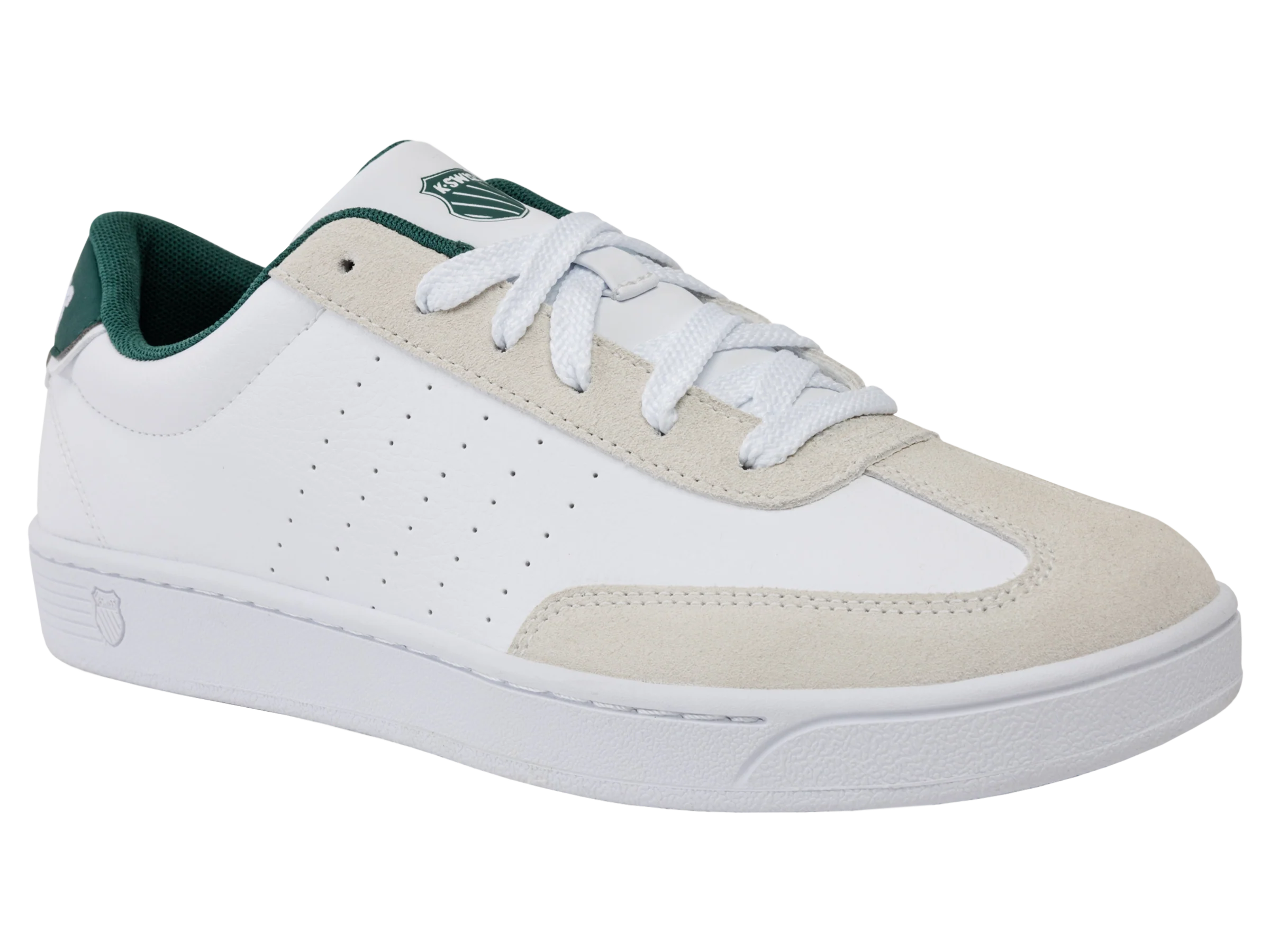 04735-168-M | COURT BALBOA SDE | WHITE/CLOUD DANCER/POSY GREEN - Image 2