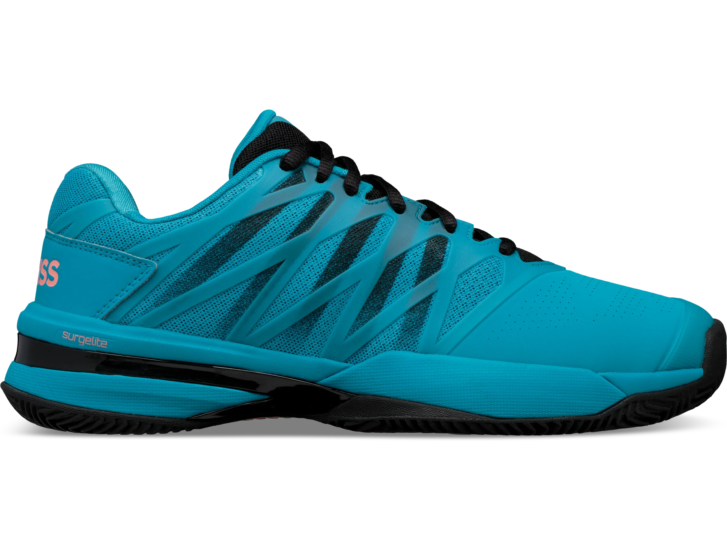 06169-476-M | MENS ULTRASHOT 2 HB | ALGIERS BLUE/BLACK/SOFT NEON ORANGE