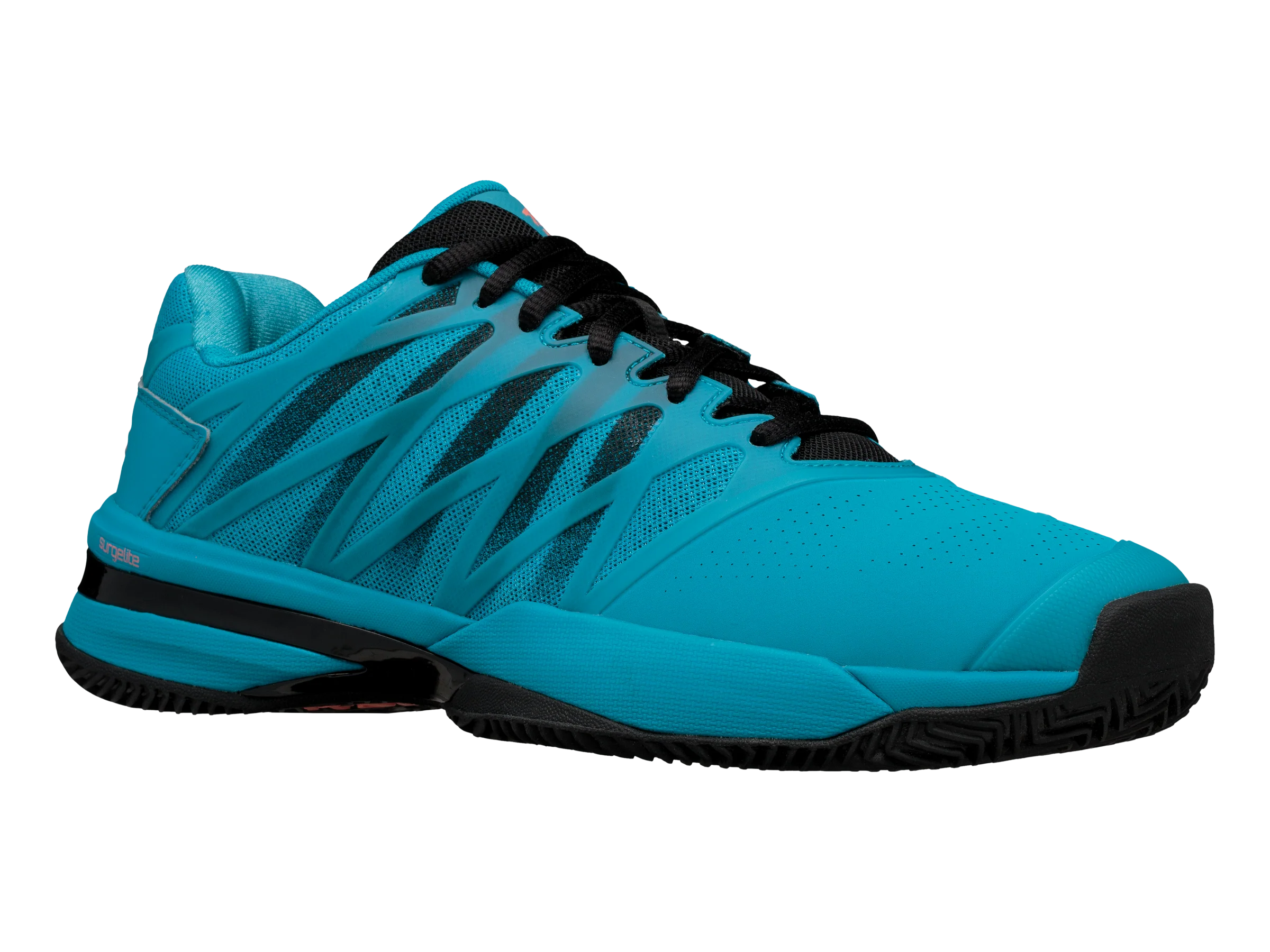 06169-476-M | MENS ULTRASHOT 2 HB | ALGIERS BLUE/BLACK/SOFT NEON ORANGE - Image 2
