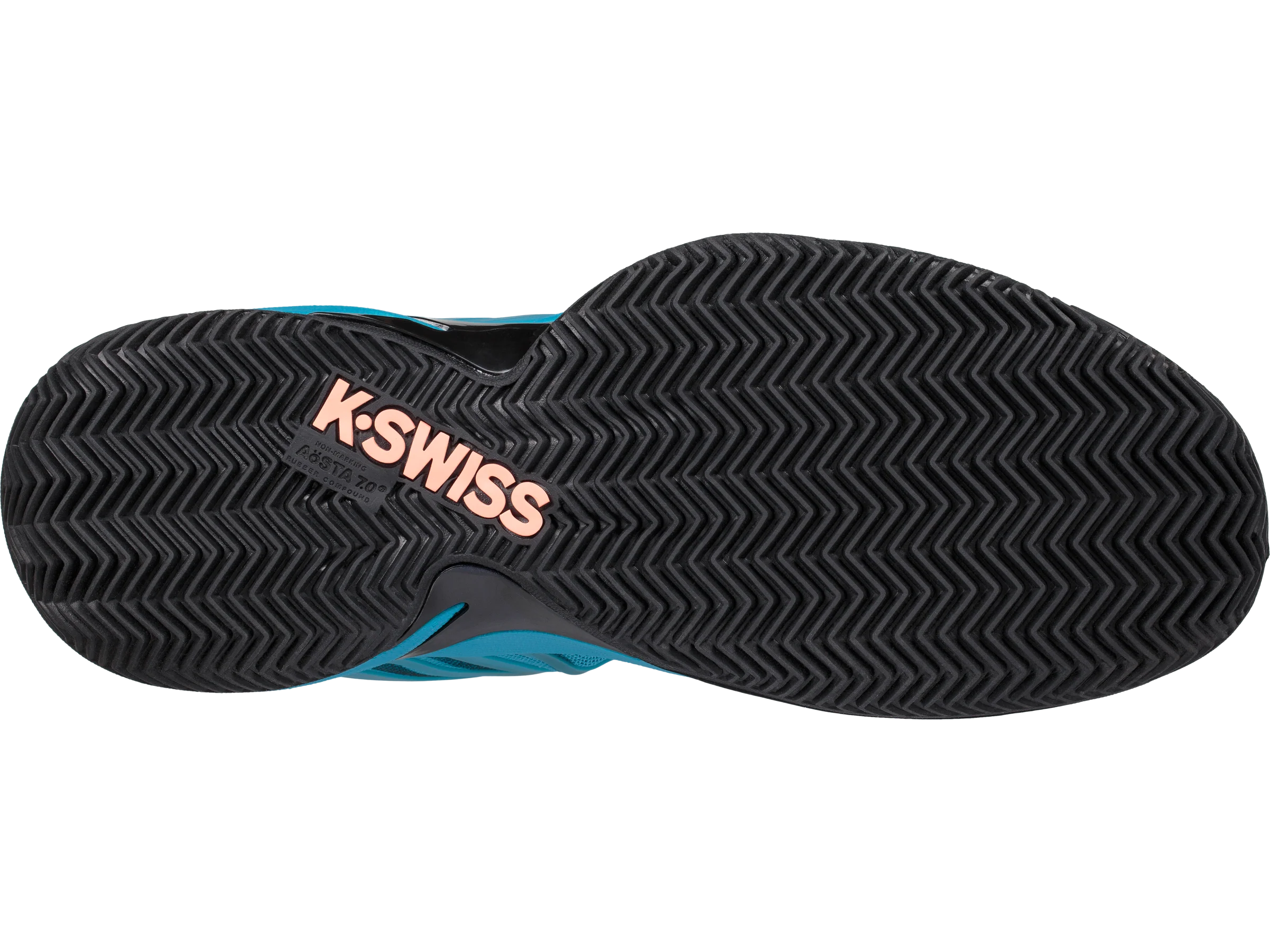 06169-476-M | MENS ULTRASHOT 2 HB | ALGIERS BLUE/BLACK/SOFT NEON ORANGE - Image 6