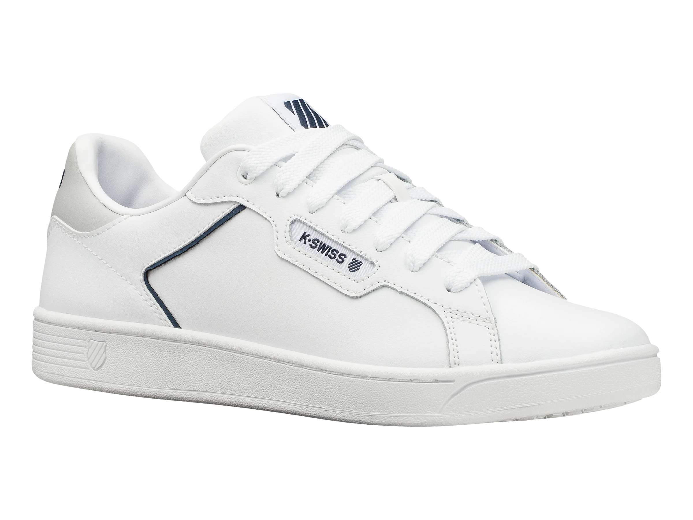 06347-169-M | MENS CLEAN COURT II CMF | WHITE/MAJOLICA BLUE/VAPOR BLUE - Image 2