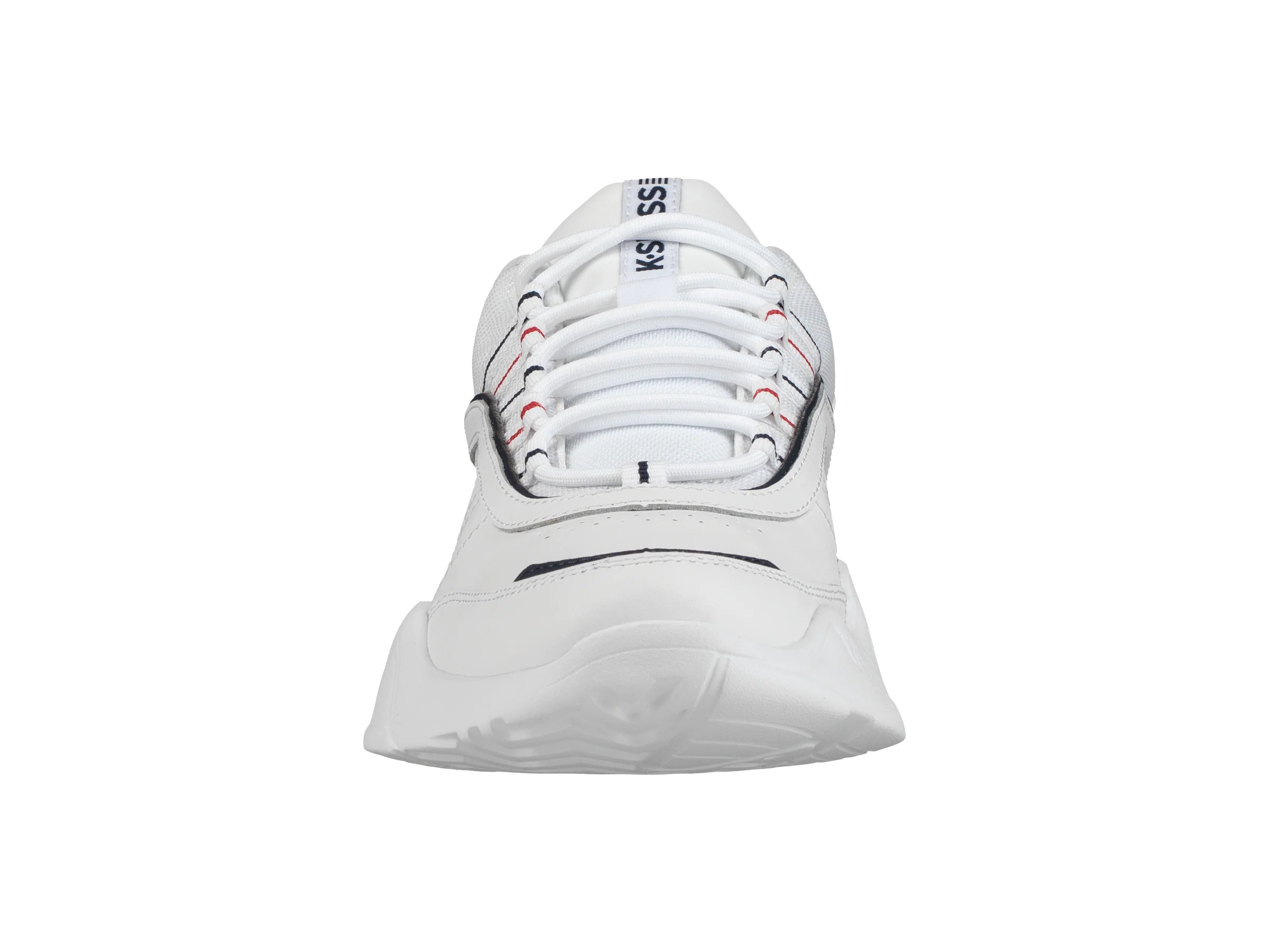 06398-159-M | MENS CR-CASTLE | WHITE/NAVY/RIBBON RED - Image 3