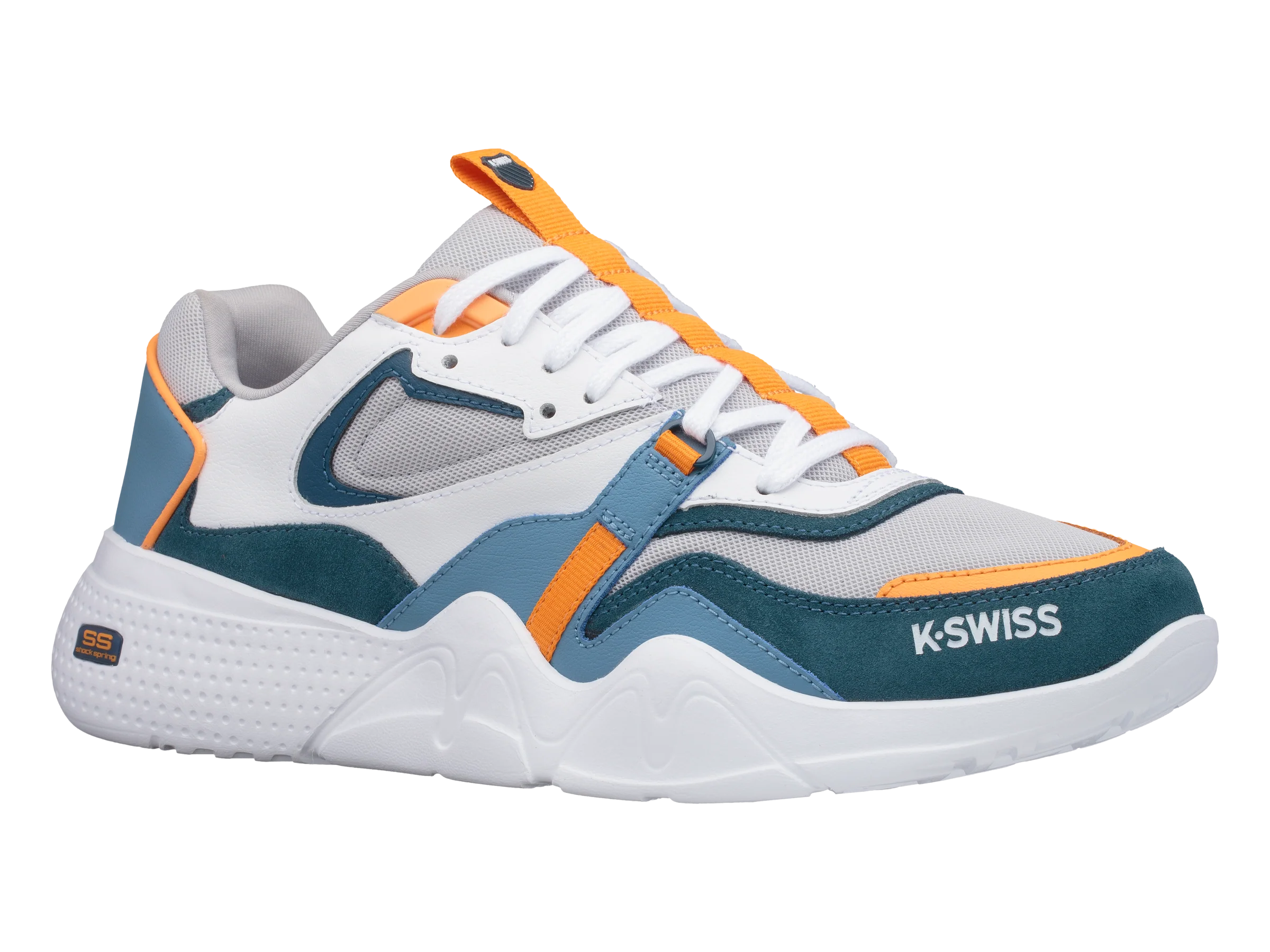 06600-450-M | MENS CR-TERRATI | MAJOLICA BLUE/BLAZING ORANGE/WHITE - Image 2