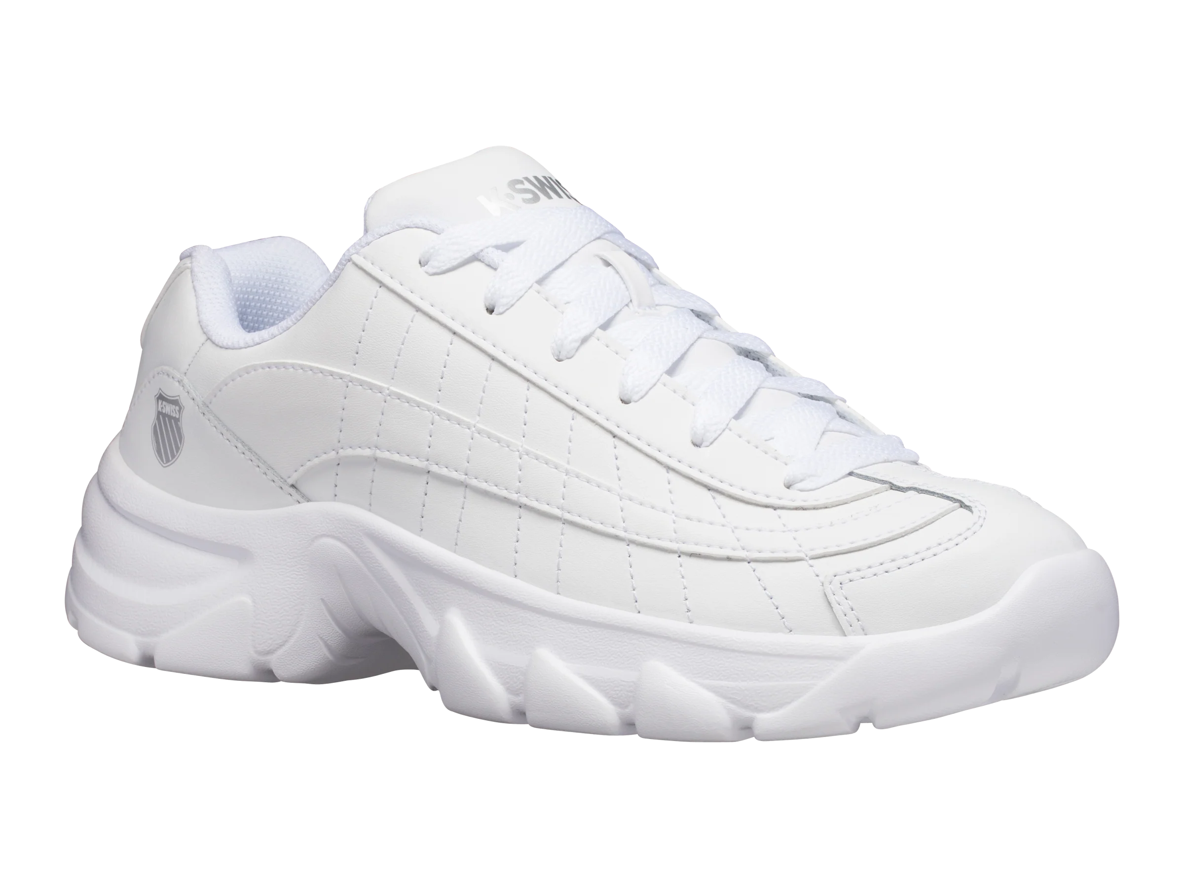 06605-934-M | MENS ST129 | WHITE/WHITE/SILVER - Image 2