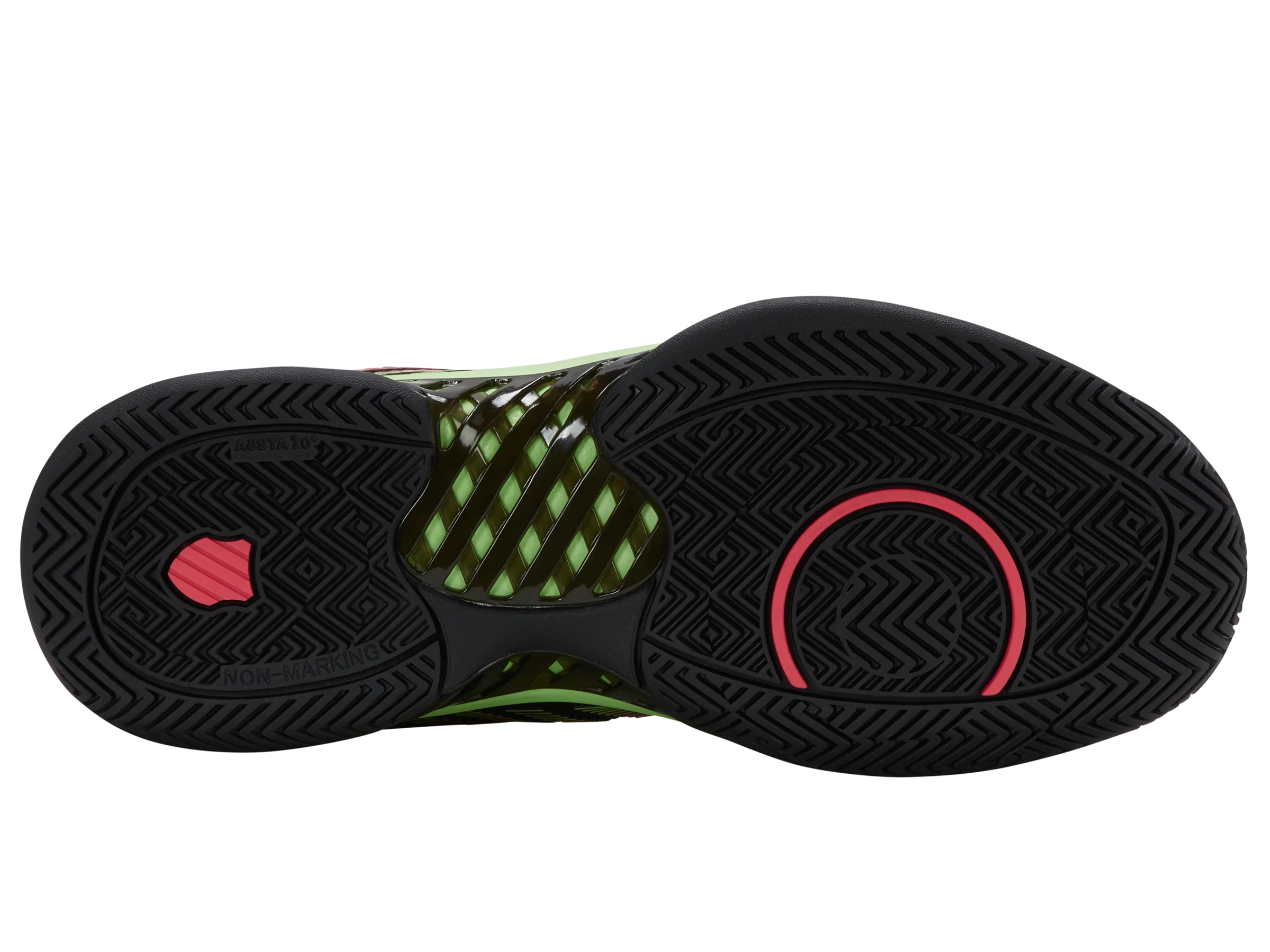 06613-011-M | HYPERCOURT EXPRESS 2 | BLACK/SOFT NEON GREEN/NEON LAVA - Image 6
