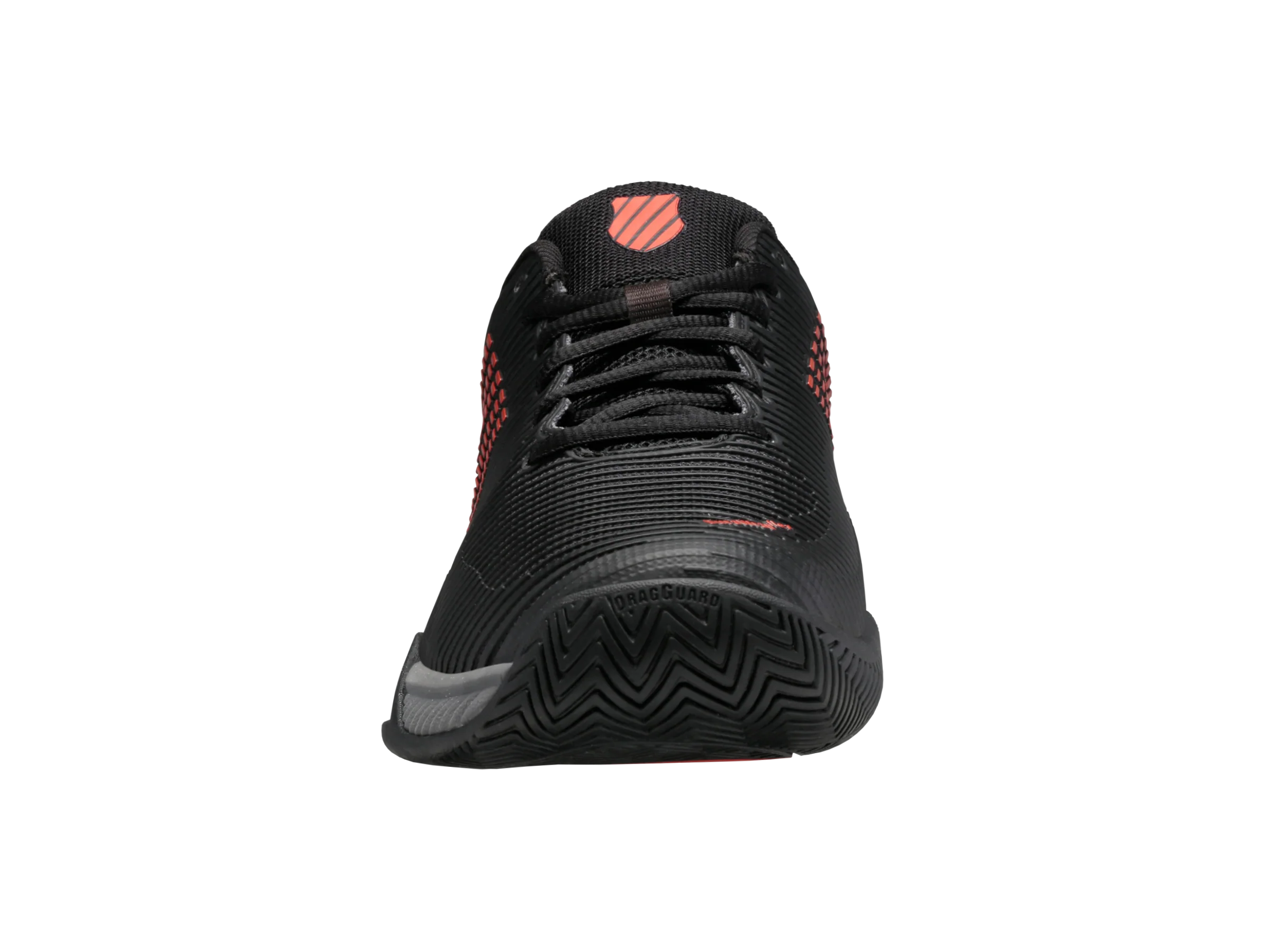 06613-042-M | HYPERCOURT EXPRESS 2 | JET BLACK/STEEL GRAY/SPICY ORANGE - Image 3
