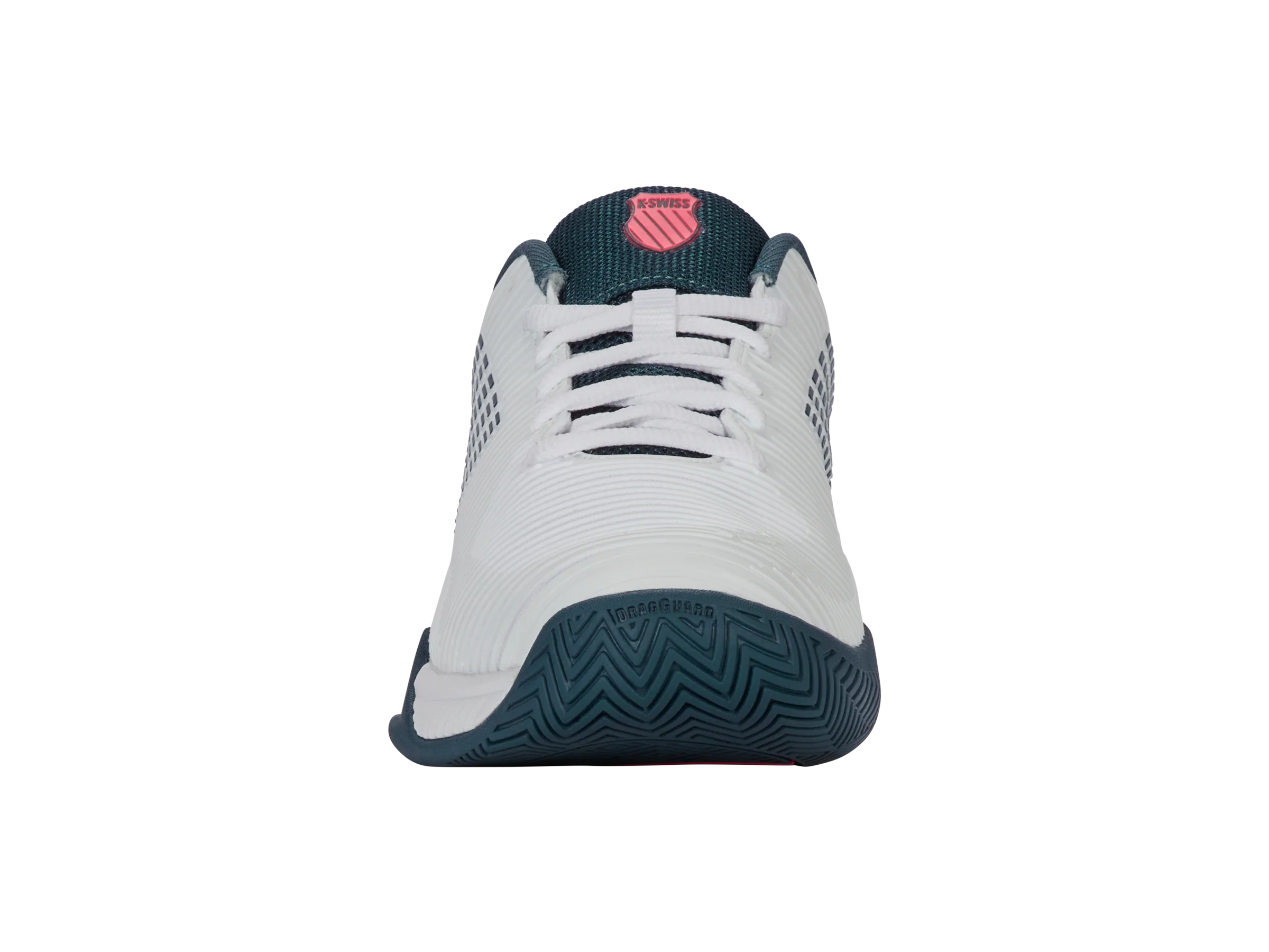 06613-129-M | HYPERCOURT EXPRESS 2 | WHITE/STARGAZER/NEON BLAZE - Image 3
