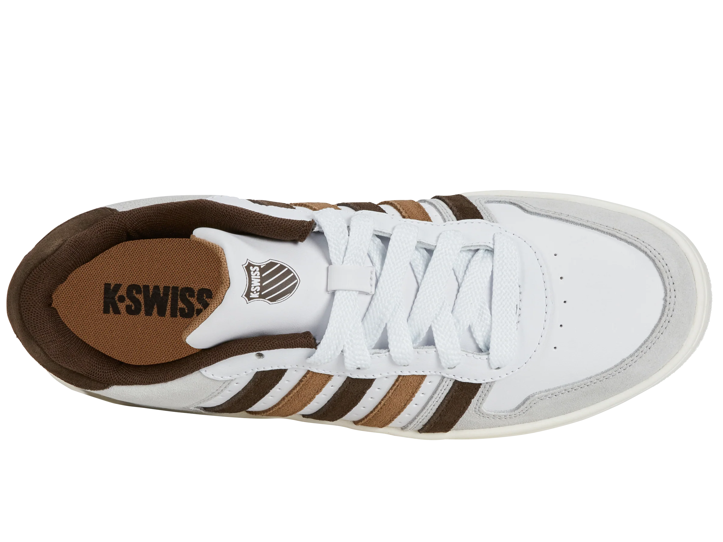 06931-919-M | COURT PALISADES | WHITE/TOASTED COCONUT/CHOCOLATE BROWN - Image 7