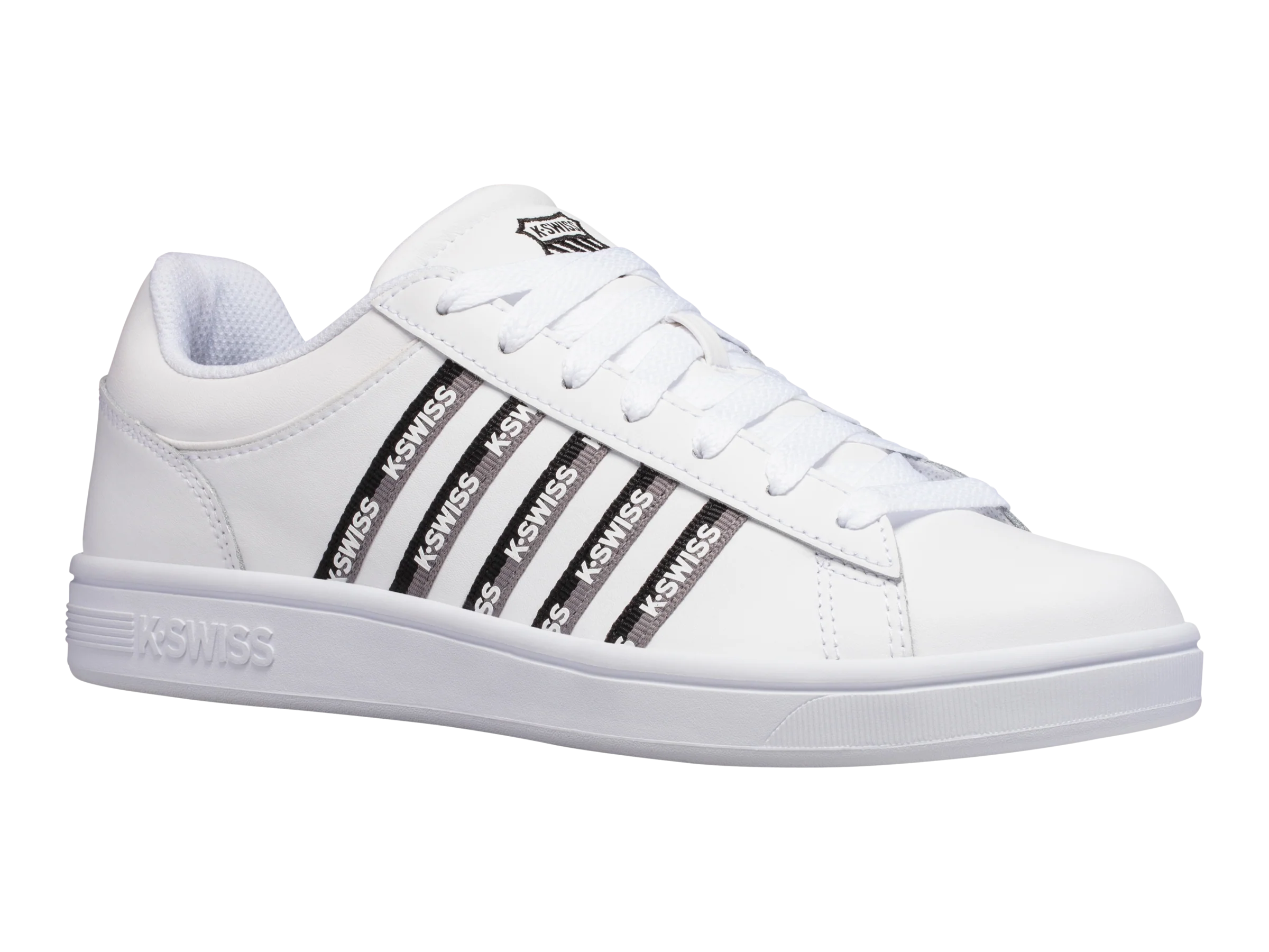 06933-184-M | COURT WINSTON TAPE | WHITE/STINGRAY/BLACK - Image 2