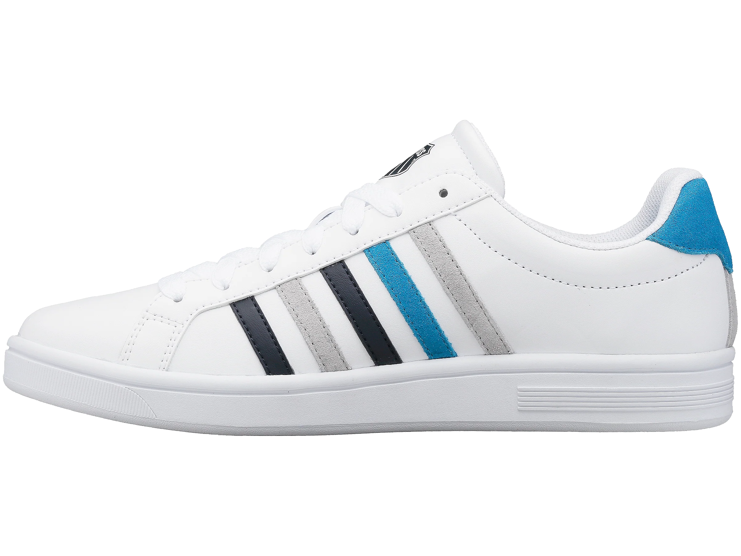 07011-111-M | COURT TIEBREAK | WHITE/DIVA BLUE/NAVY/MICRO CHIP - Image 5