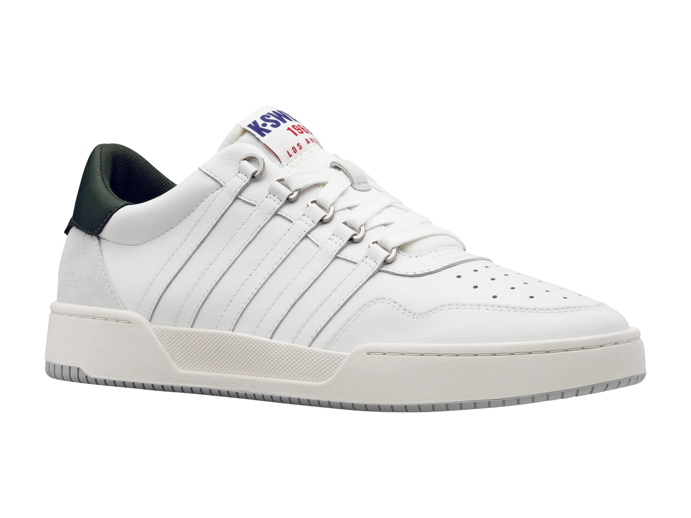 07252-108-M | LAWN COURT LTH | WHITE/GREEN - Image 2
