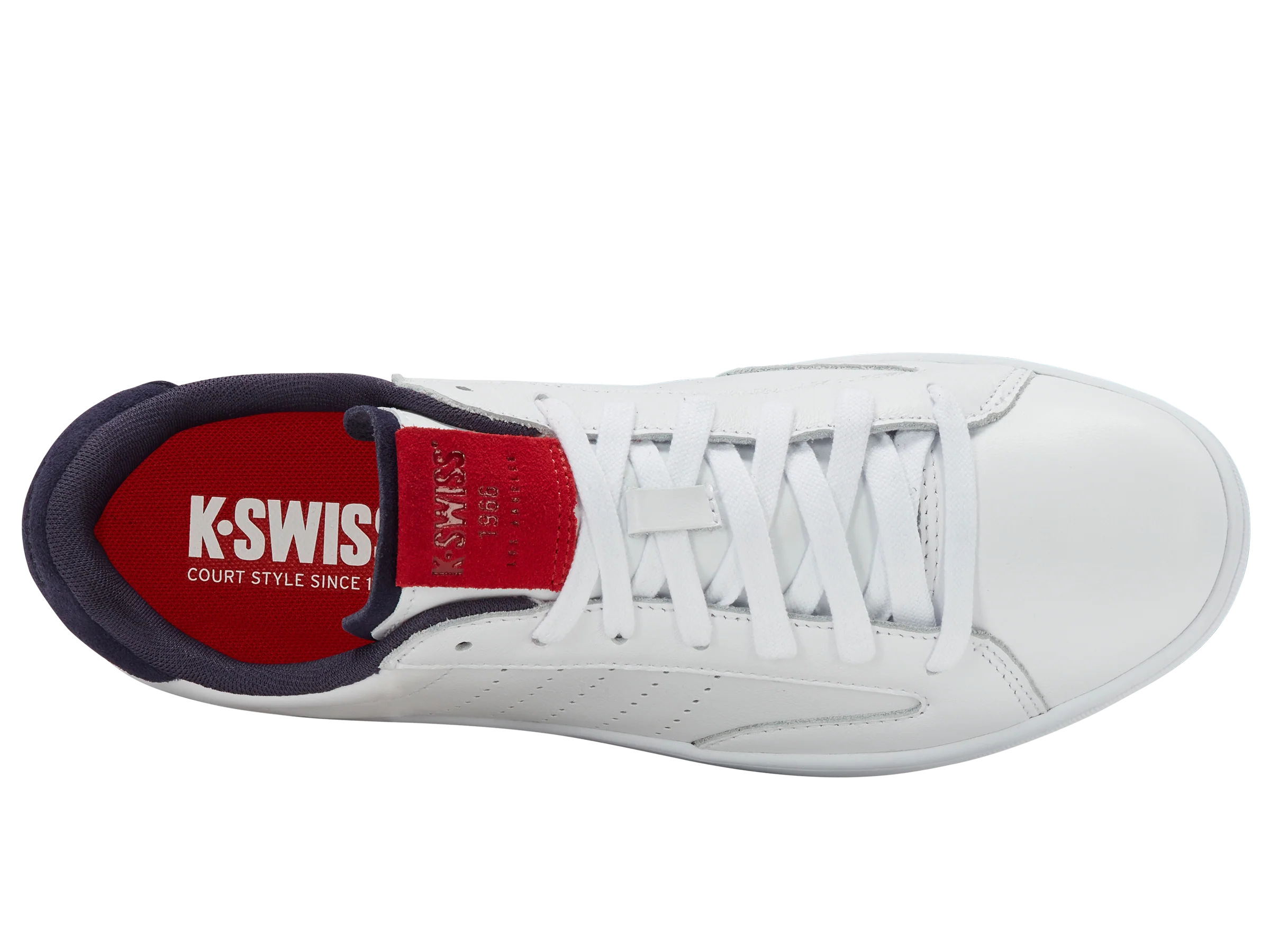 07263-117-M | LOZAN KLUB LTH | WHITE/PEACOAT/MARS RED/GUM - Image 7
