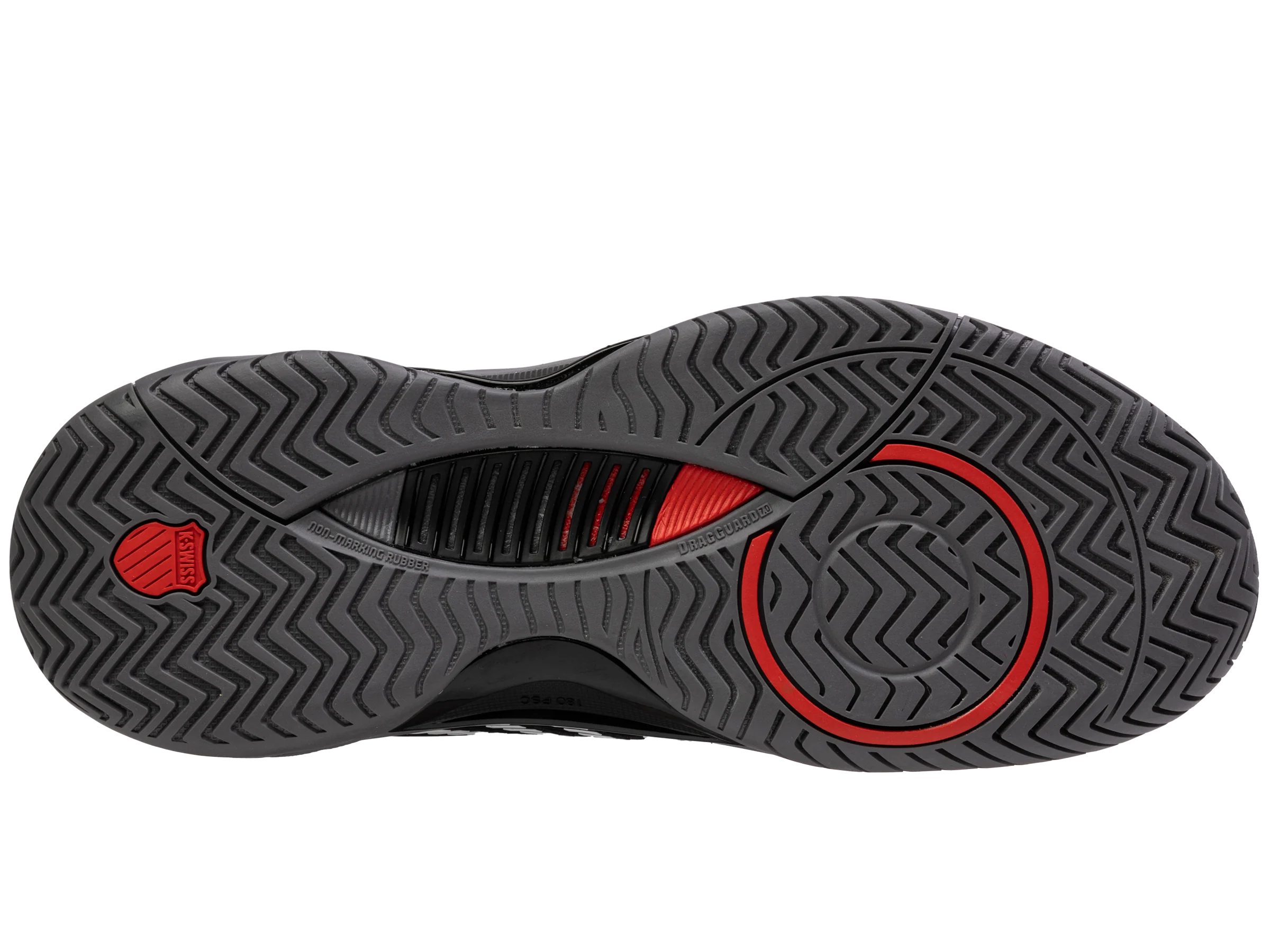09071-038-M | HYPERCOURT SUPREME 2 | BLACK/STEEL GRAY/FIREY RED - Image 6