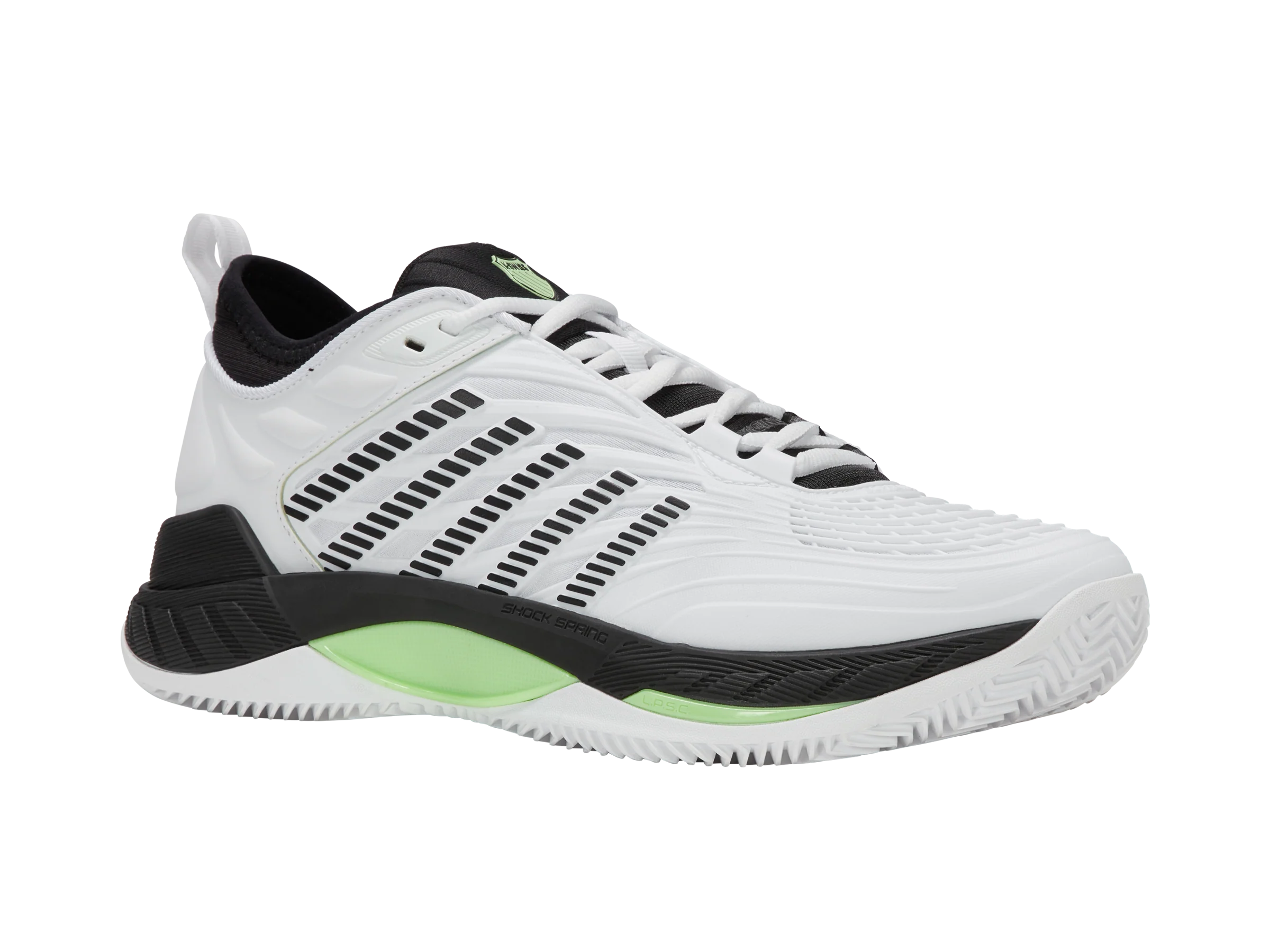 09072-184-M | HYPERCOURT SUPREME 2 CLAY | WHITE/BLACK/SOFT NEON GREEN - Image 2