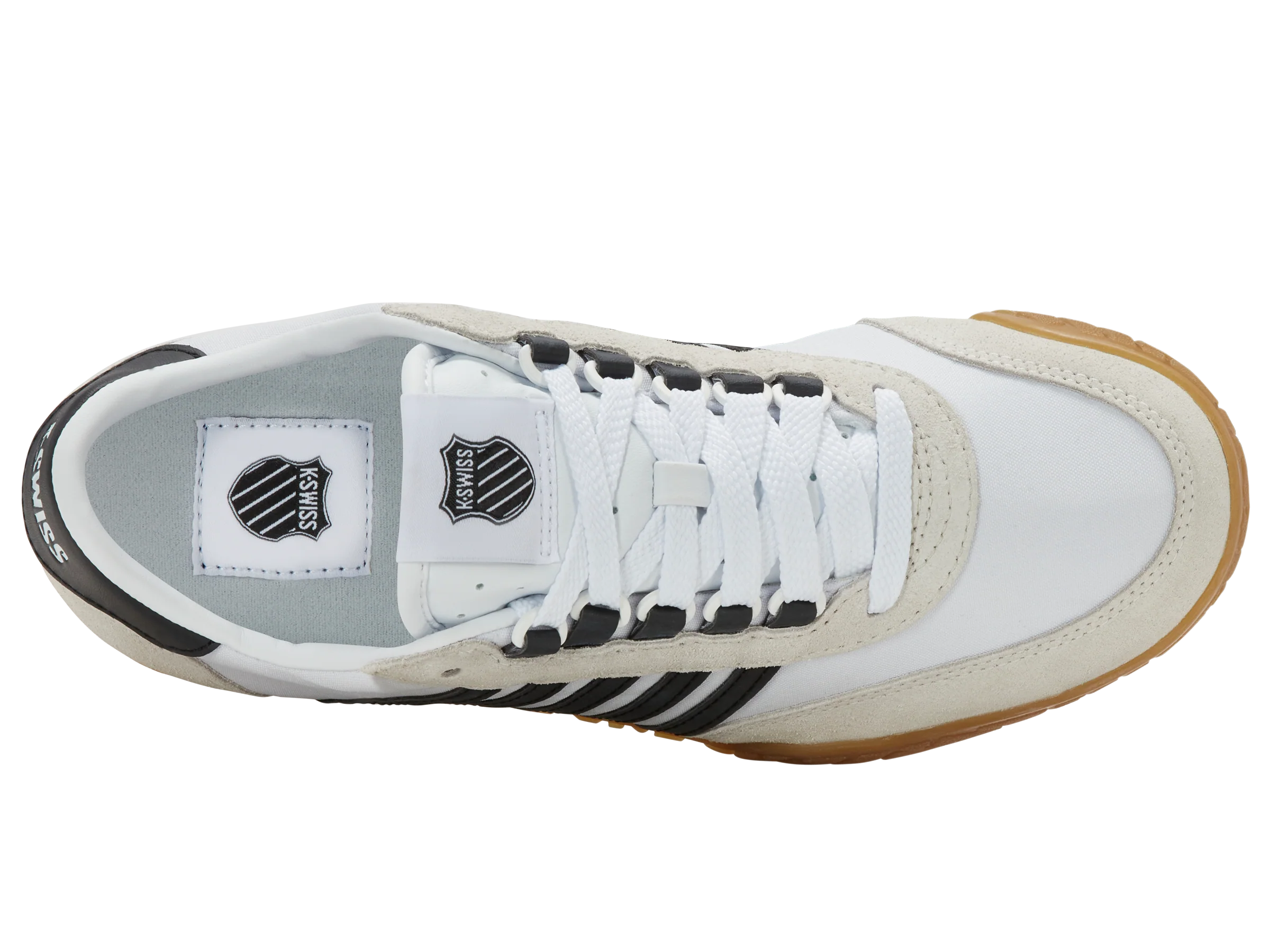 09463-168-M | VINTAGE TRAINER T | WHITE/BLACK/GUM - Image 7