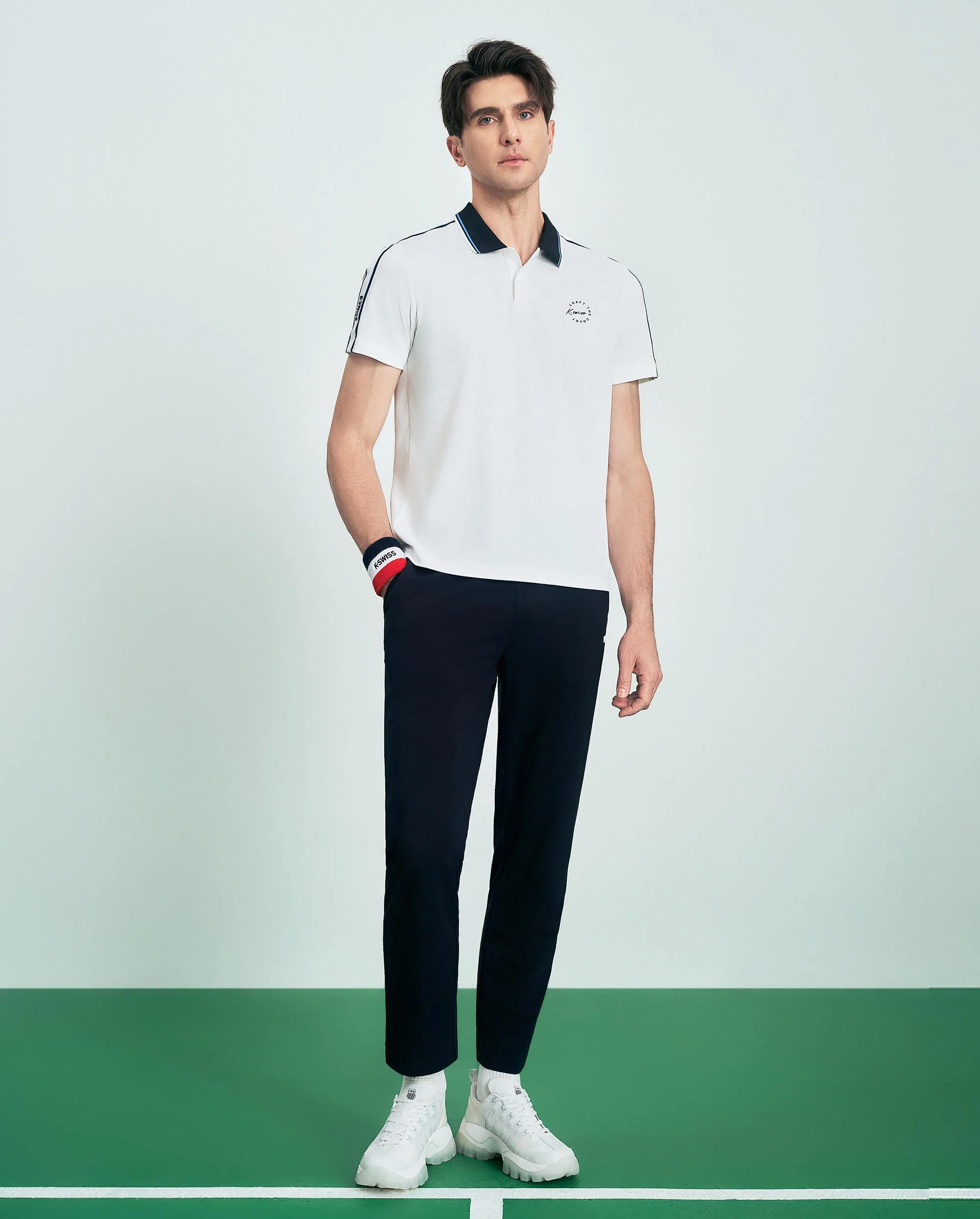 1011555-161 | POLO 'CRAFT THE COURT' | WHITE - Image 3