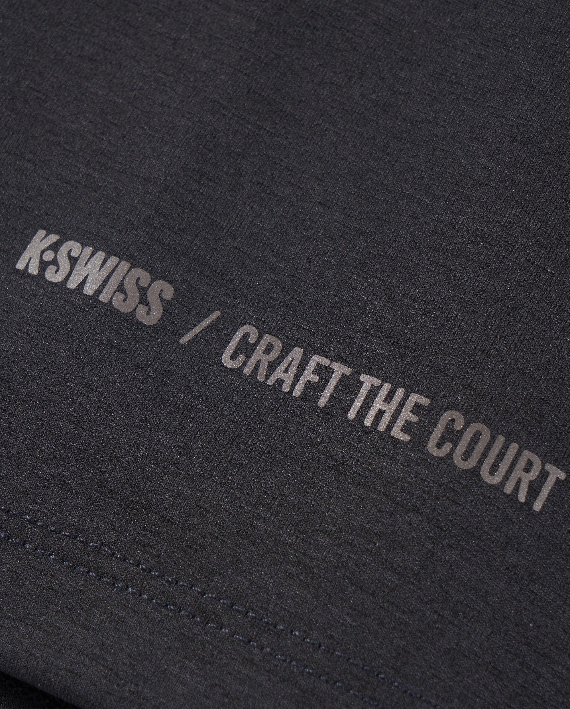 1011568-008 | T-SHIRT 'CRAFT THE COURT' QUICK-DRY UPF50+ | BLACK - Image 4