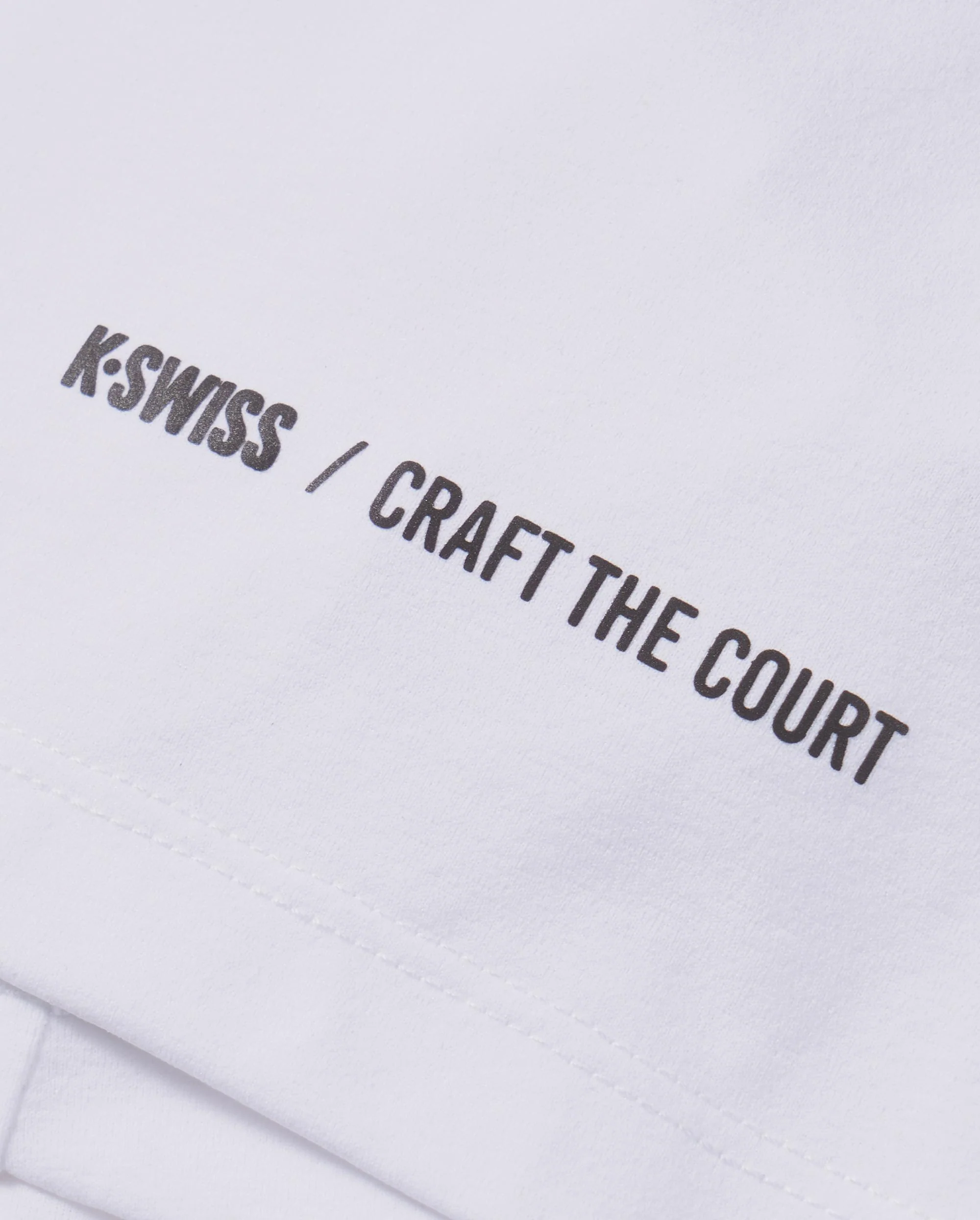 1011568-101 | T-SHIRT 'CRAFT THE COURT' QUICK-DRY UPF50+ | WHITE - Image 4