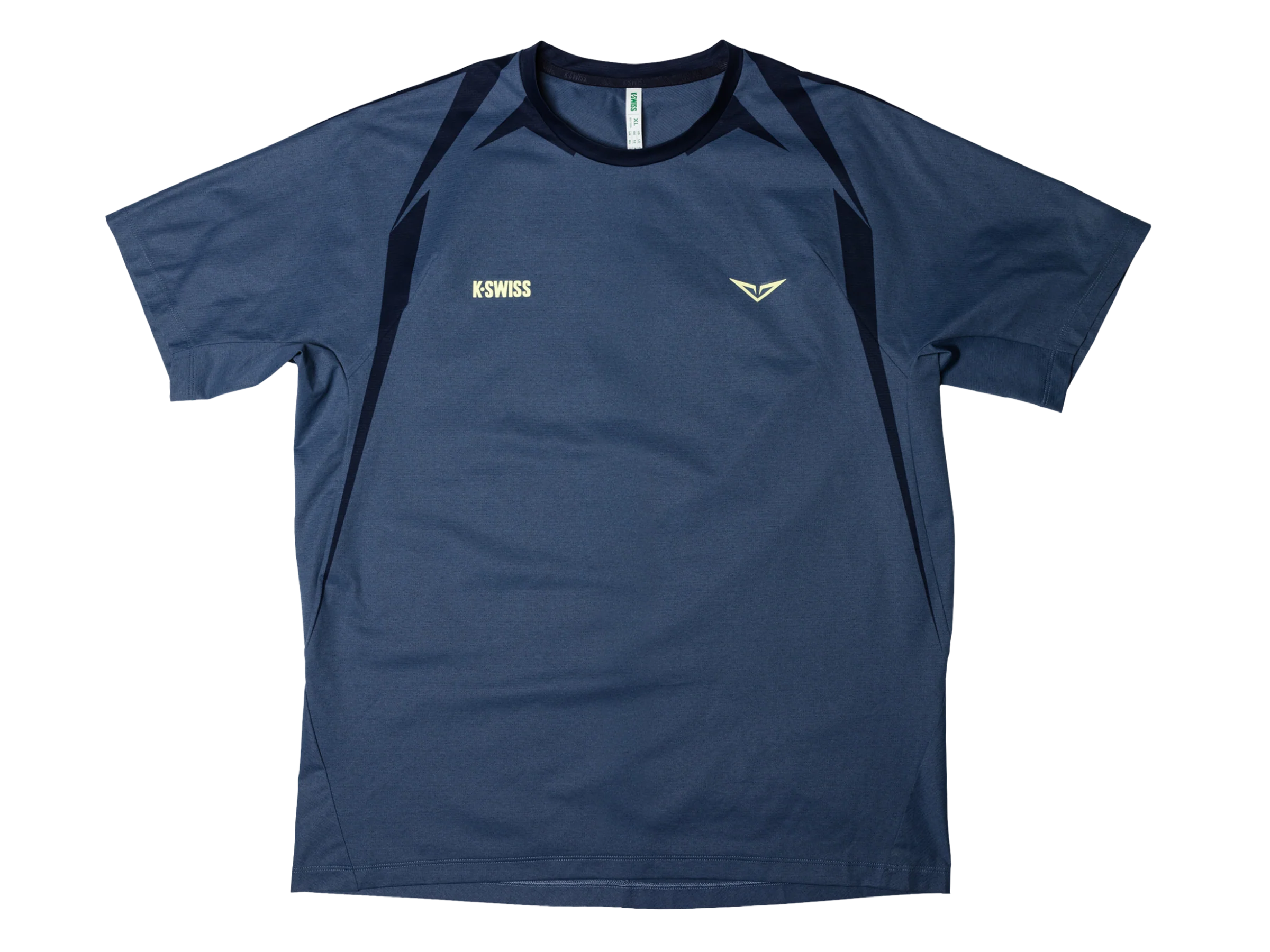 1012020-417 | RUBLEV US OPEN SHIRT | BLUE/YELLOW