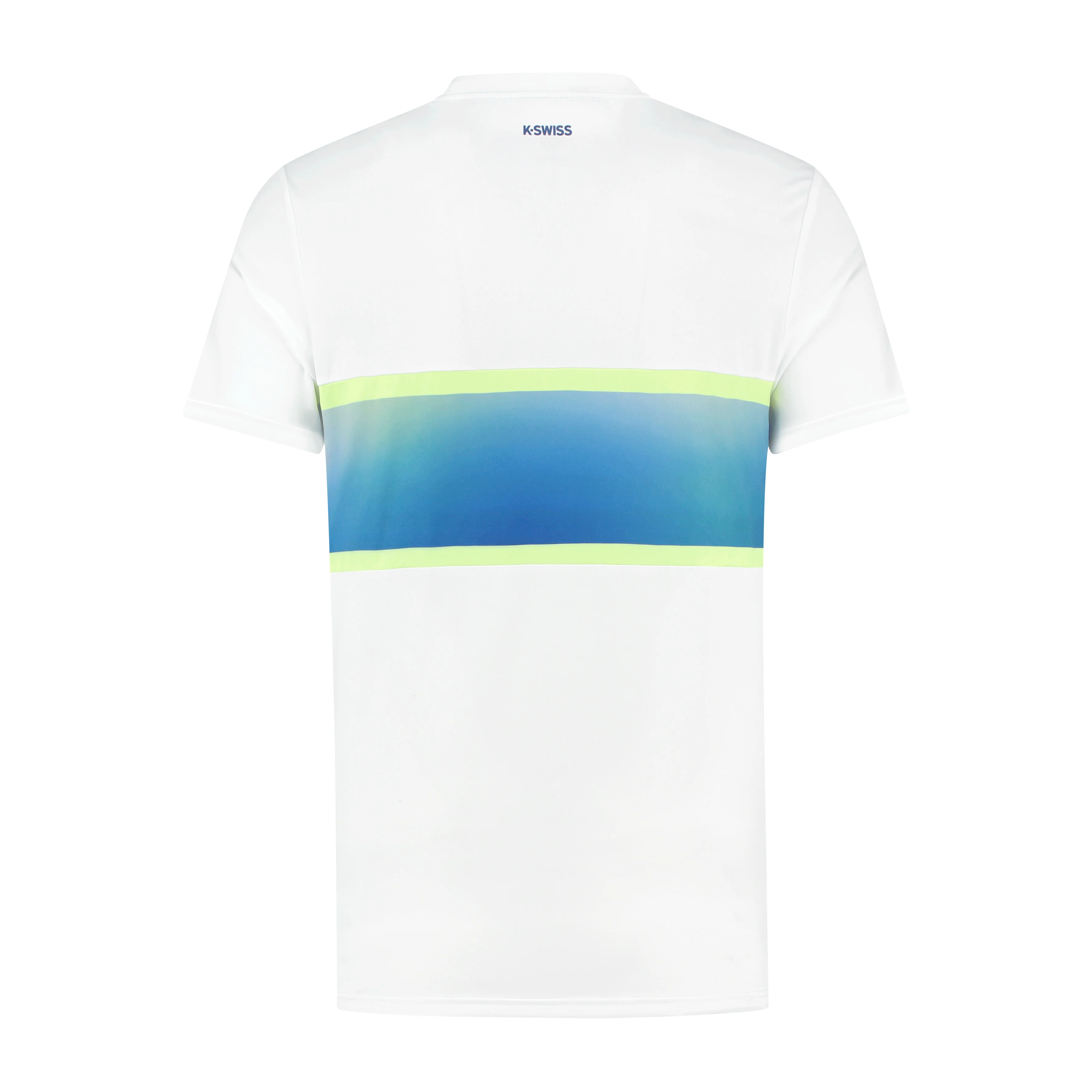 104241-175 | MENS HYPERCOURT EXPRESS CREW TEE 2 | WHITE / WEB BLUE - Image 2