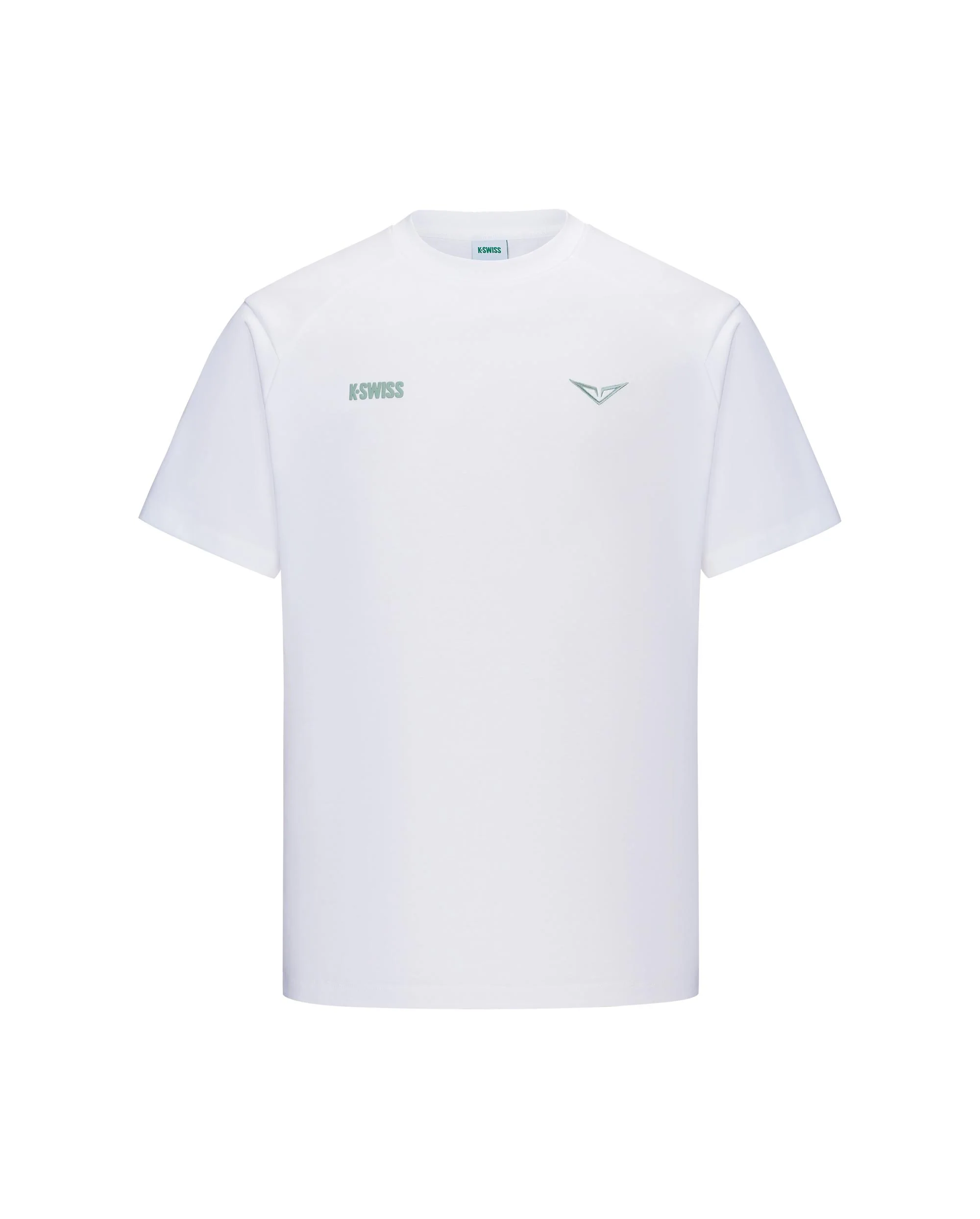 1713352-101 | K- SWISS X ANDREY RUBLEV UNISEX LOOSE FIT T-SHIRT | WHITE - Image 4