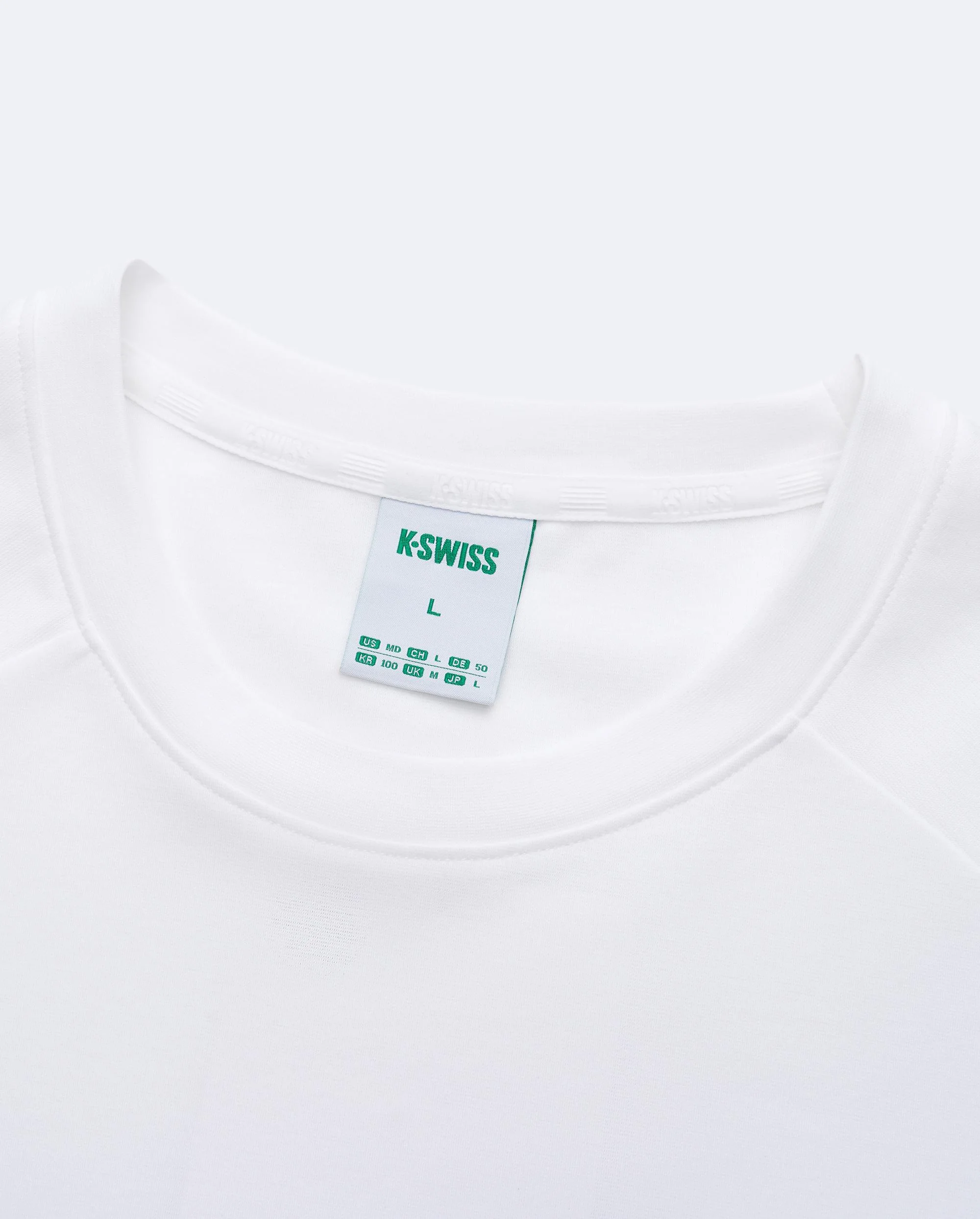 1713352-101 | K- SWISS X ANDREY RUBLEV UNISEX LOOSE FIT T-SHIRT | WHITE - Image 8