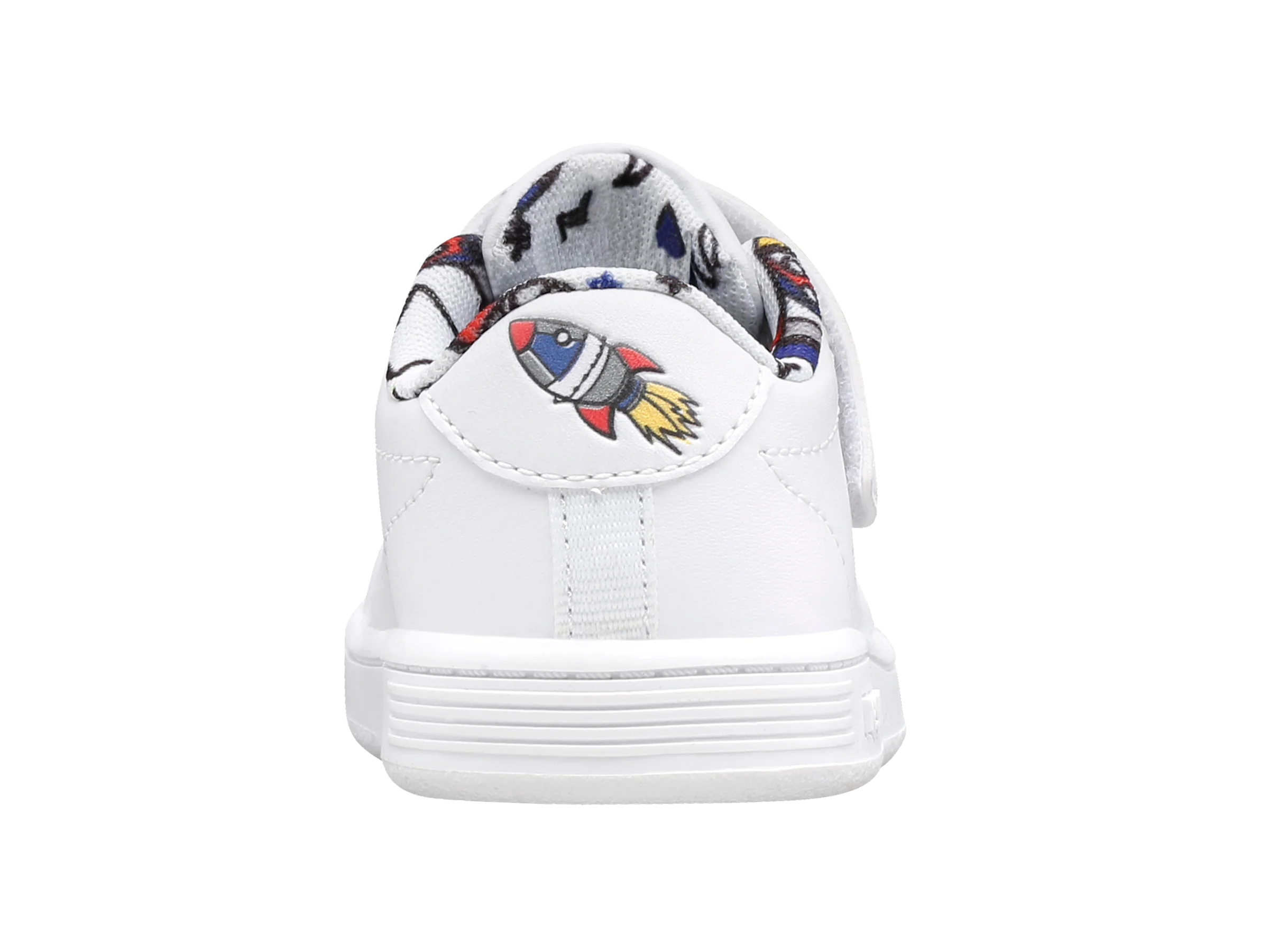 26808-164-M | COURT CASPER VLC | WHITE/ROCKETS - Image 4