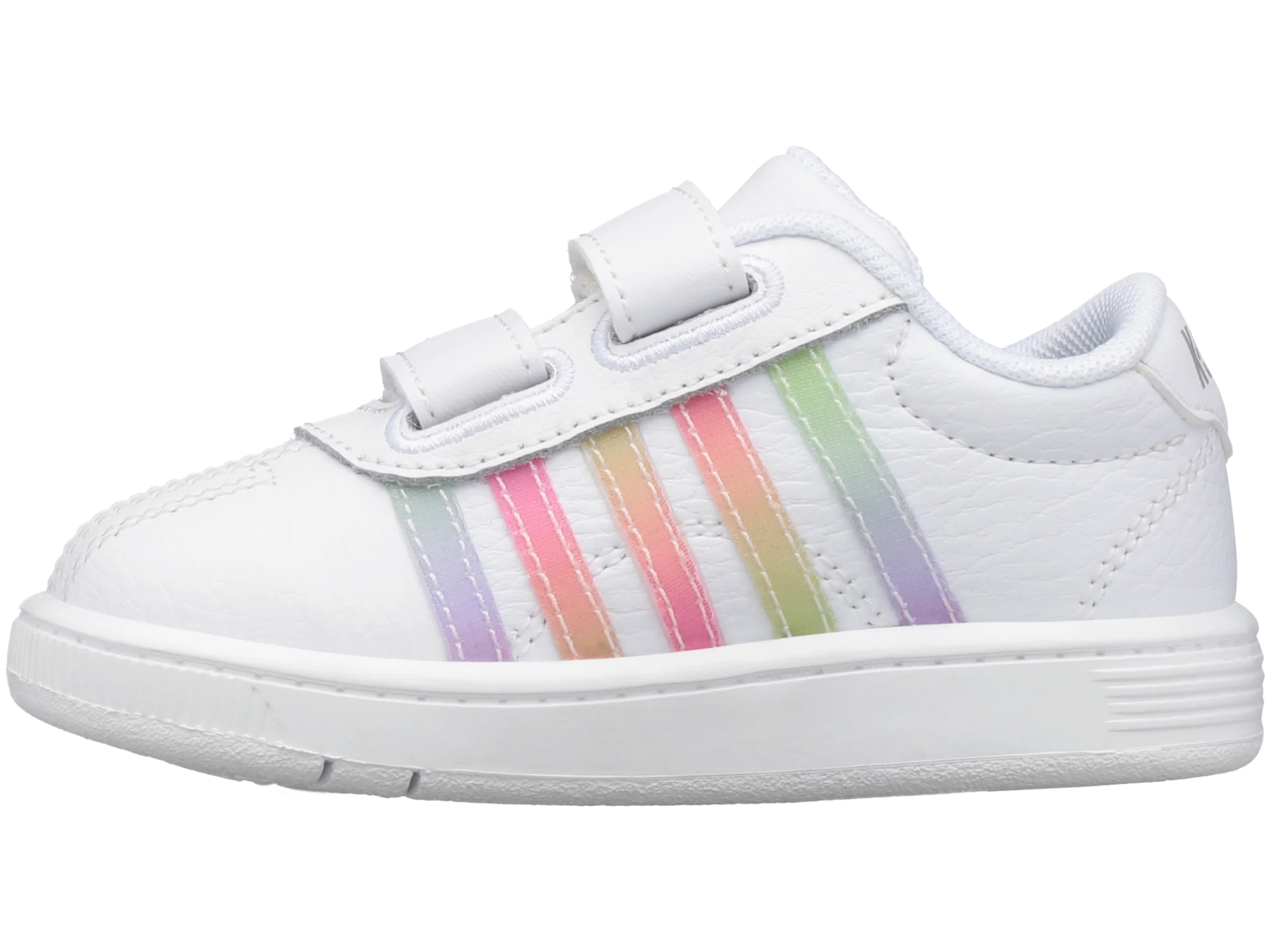 27004-103-M | CLASSIC PRO EL STRAP | WHITE/PASTEL RAINBOW - Image 5