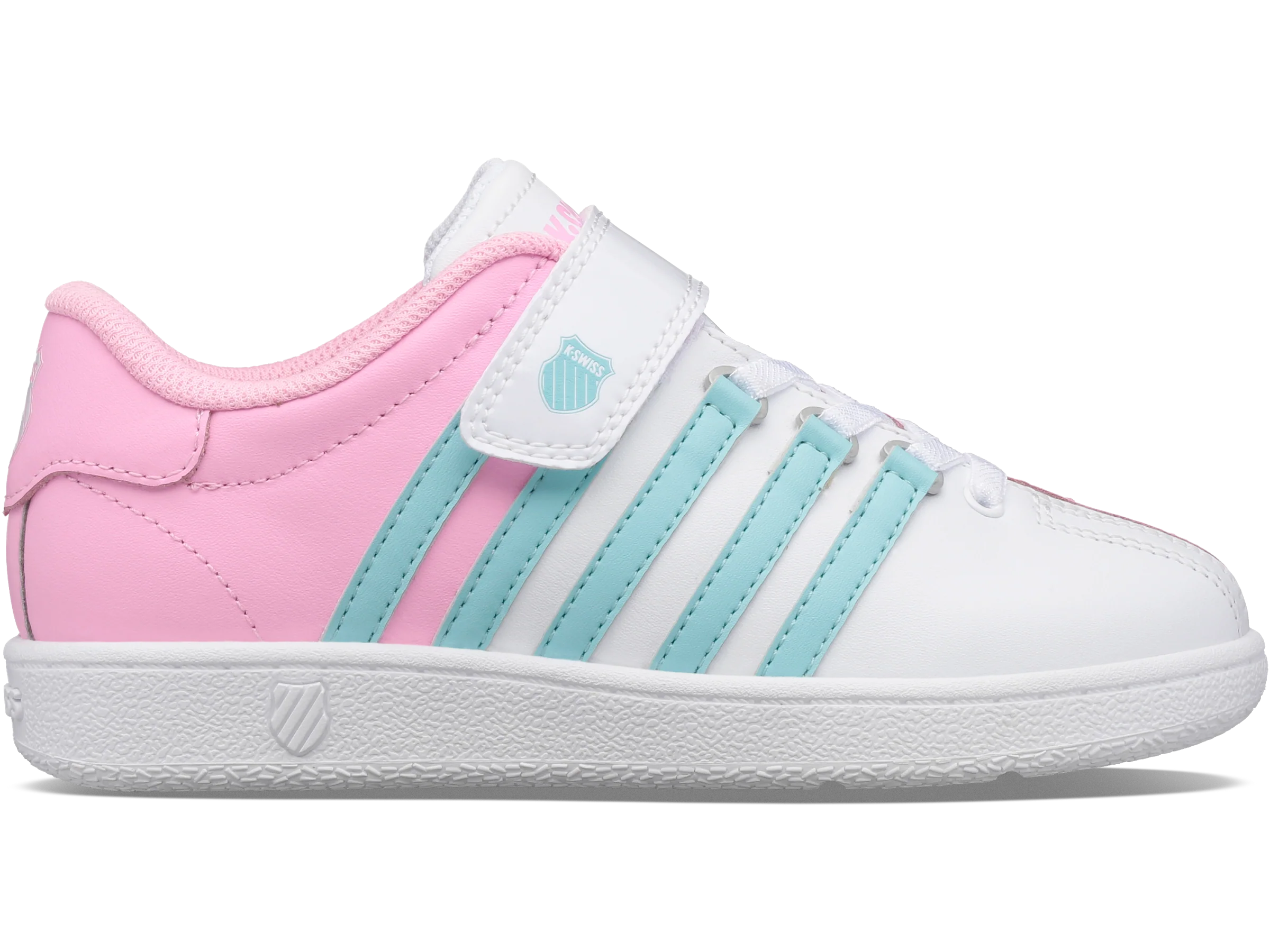 53446-121-M | CLASSIC VN VLC | WHITE/BUBBLEGUM/TANGR TURQUOISE