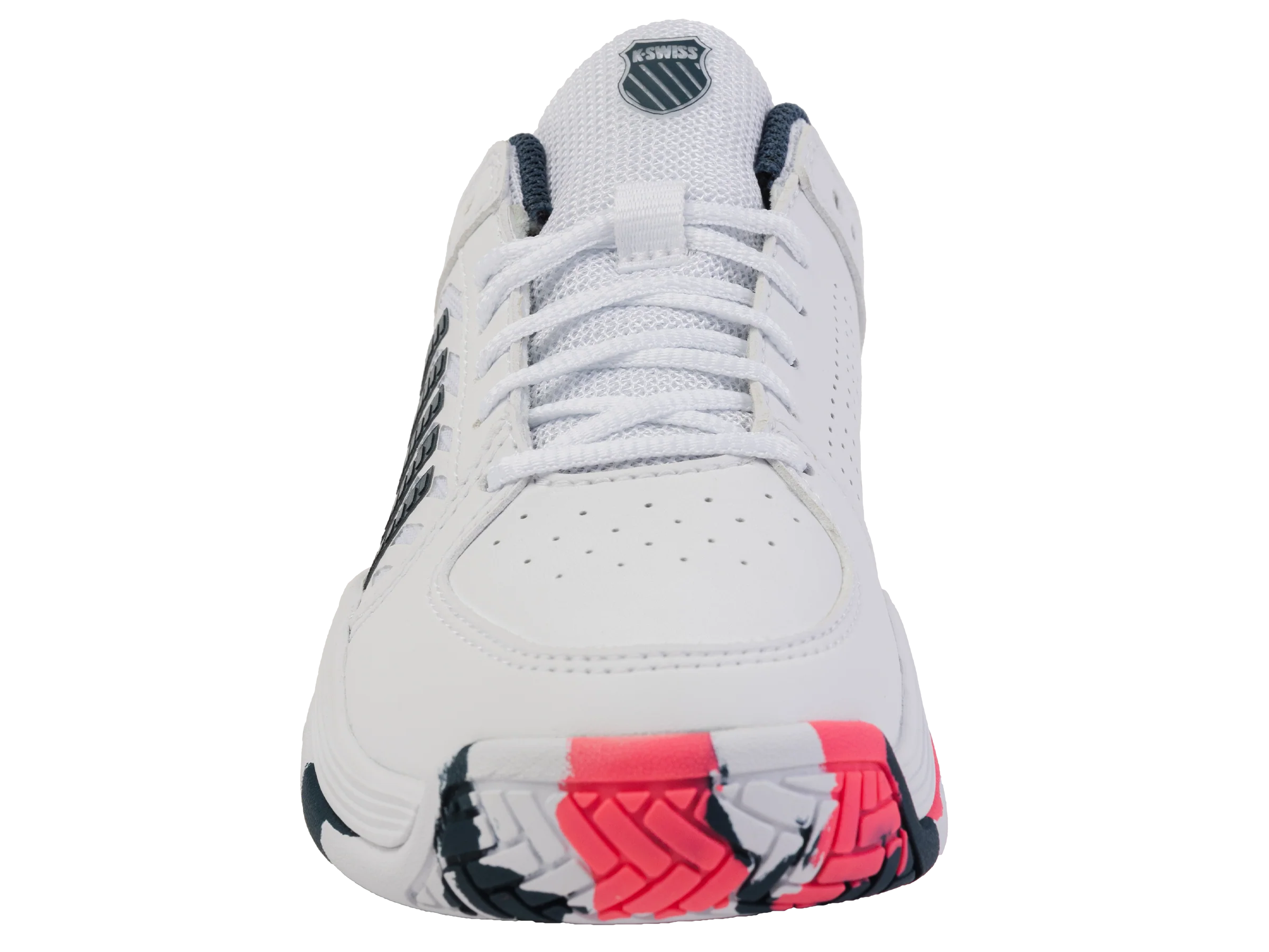 54428-129-M | COURT EXPRESS 2 | WHITE/STARGAZER/NEON BLAZE - Image 3