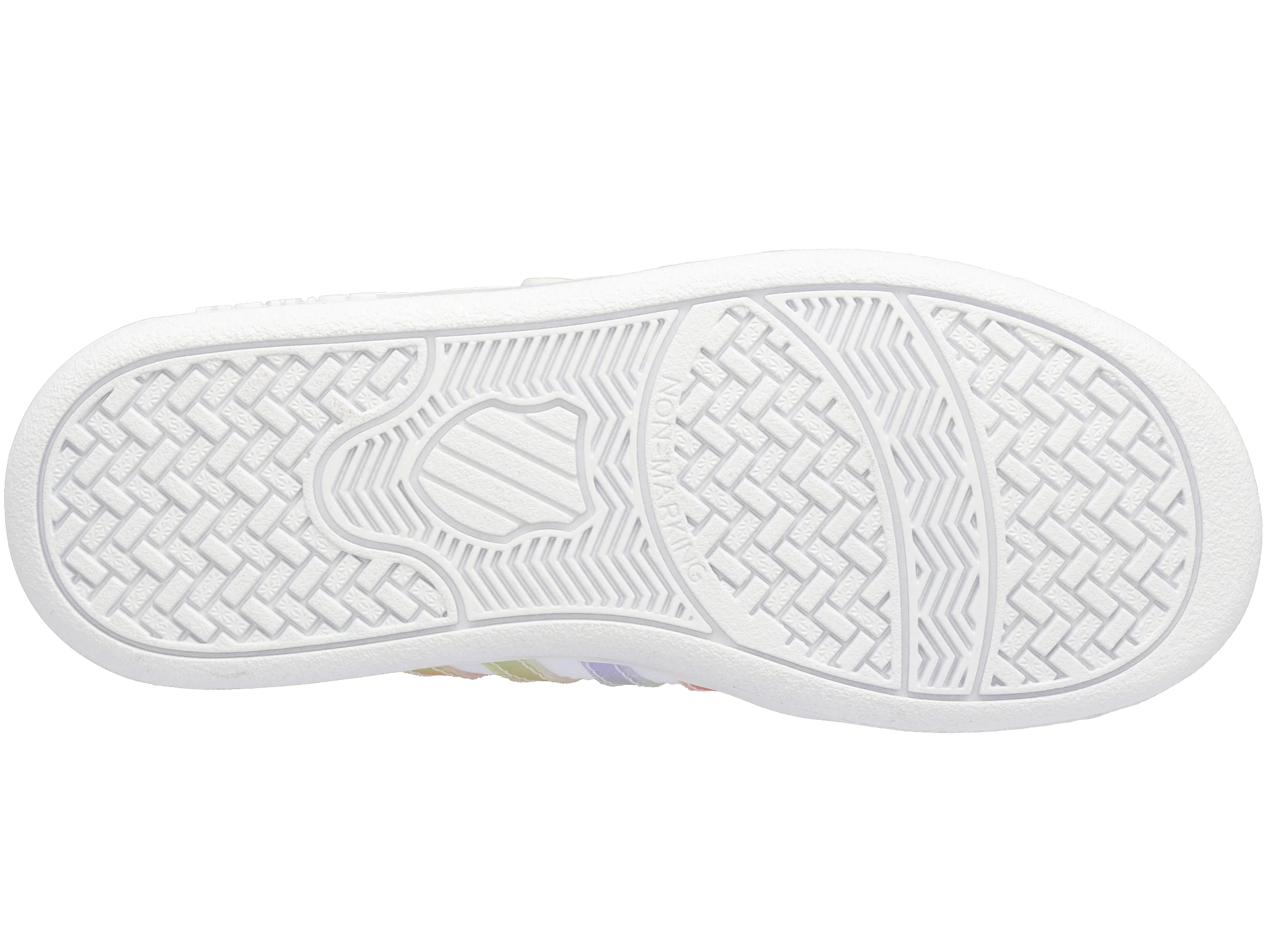 57005-103-M | CLASSIC PRO STRAP | WHITE/PASTEL RAINBOW - Image 6
