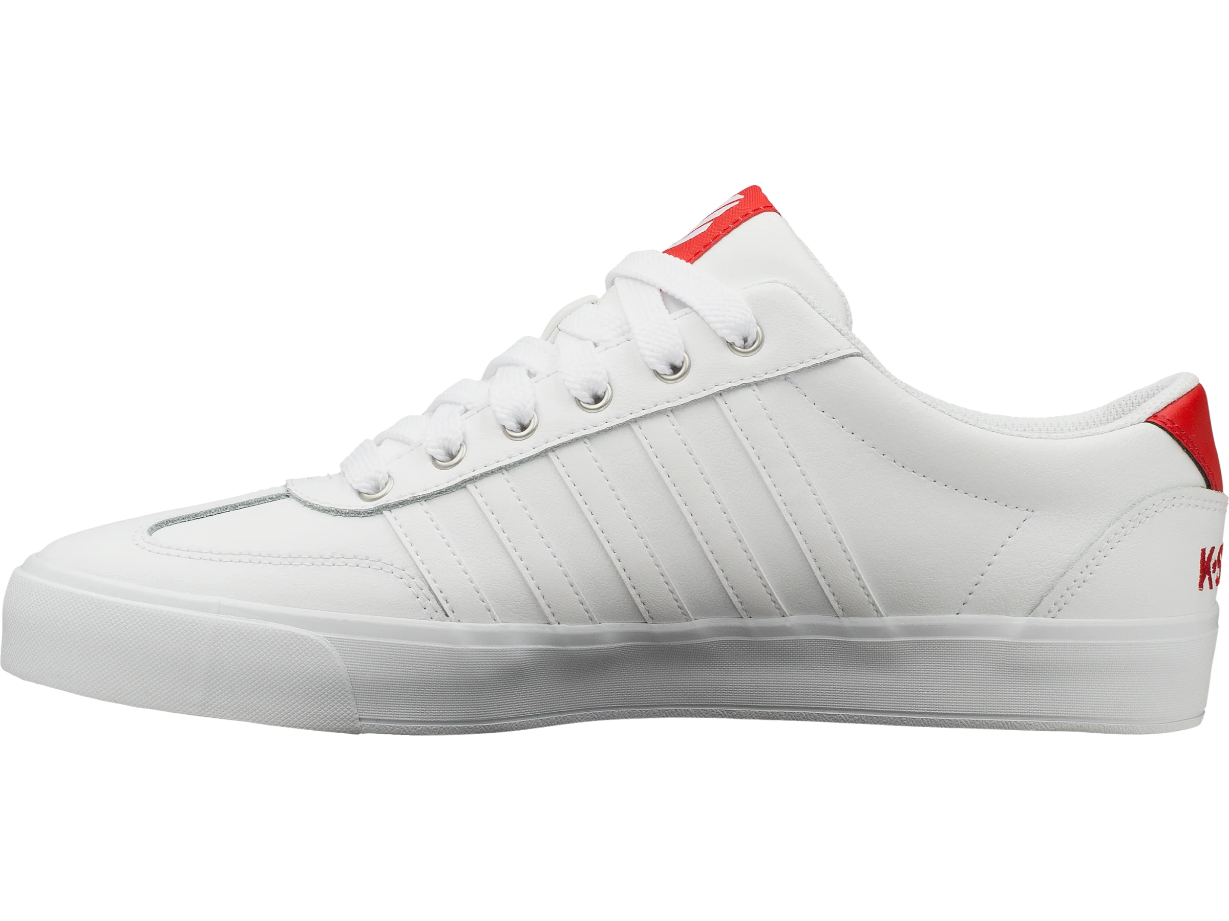 75487-160-M | ADDISON VULC LTR | WHITE/HIGH RISK RED - Image 5