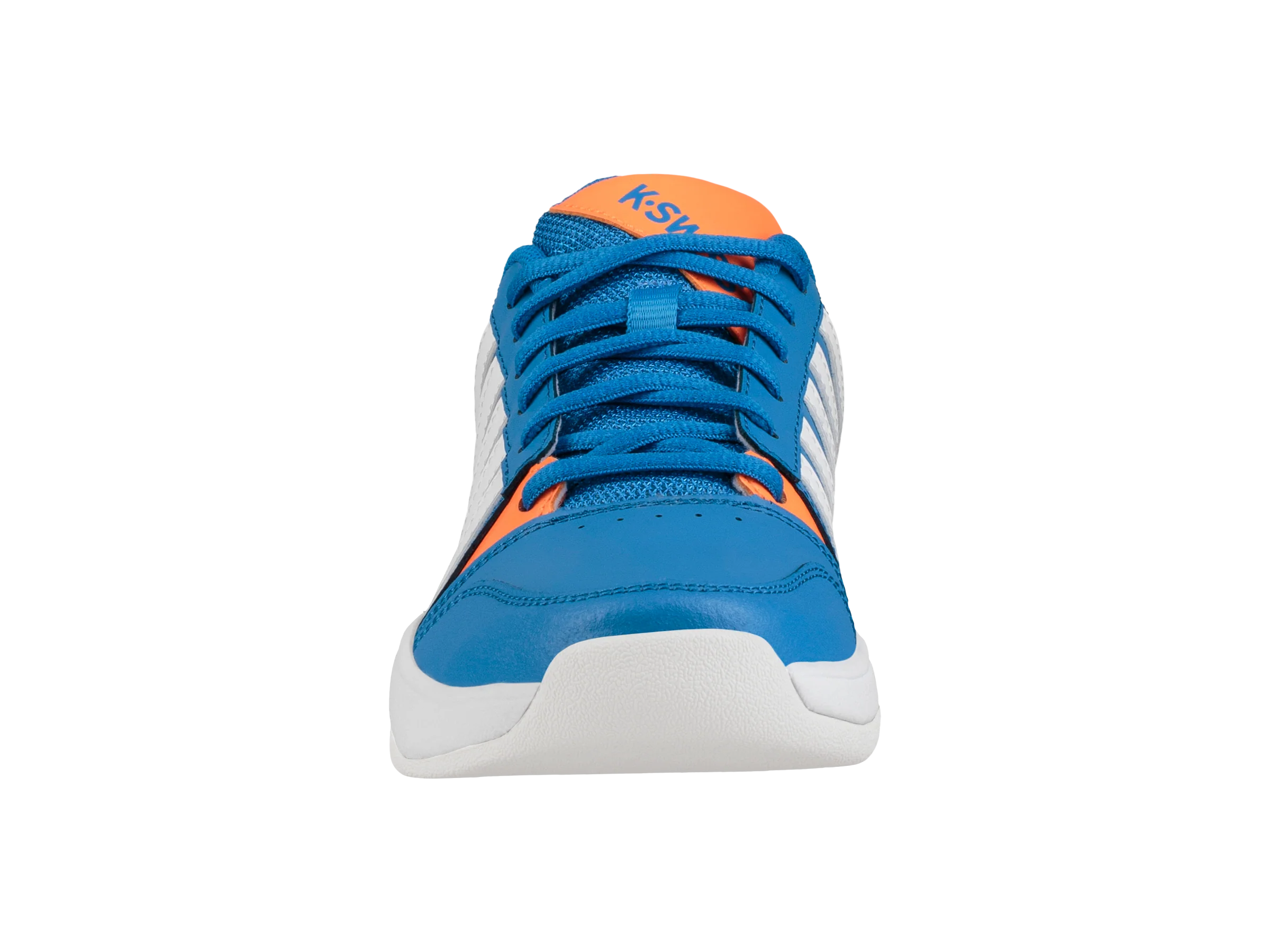 85856-426-M | COURT SMASH CARPET | BRILLIANT BLUE/WHITE/NEON ORANGE - Image 3