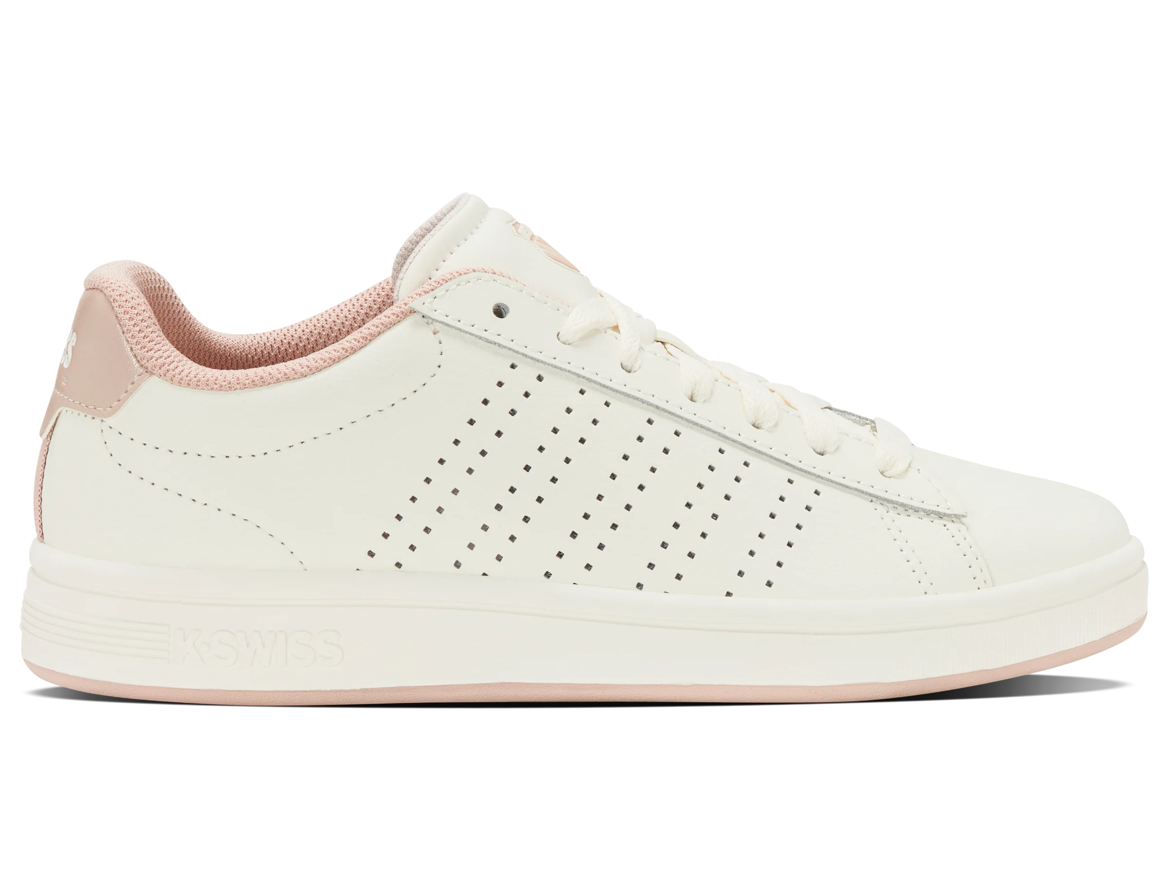 94411-154-M | COURT BASE II | SNOW WHITE/CRYSTAL GRAY/ROSE DUST