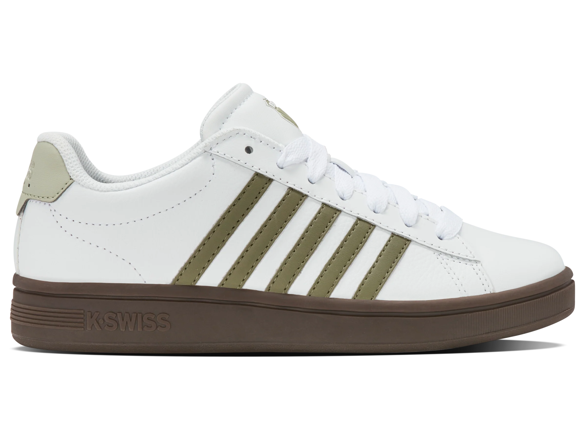94413-152-M | COURT TIEBREAK II | WHITE/BURNT OLIVE/COLA GUM/ALFALFA