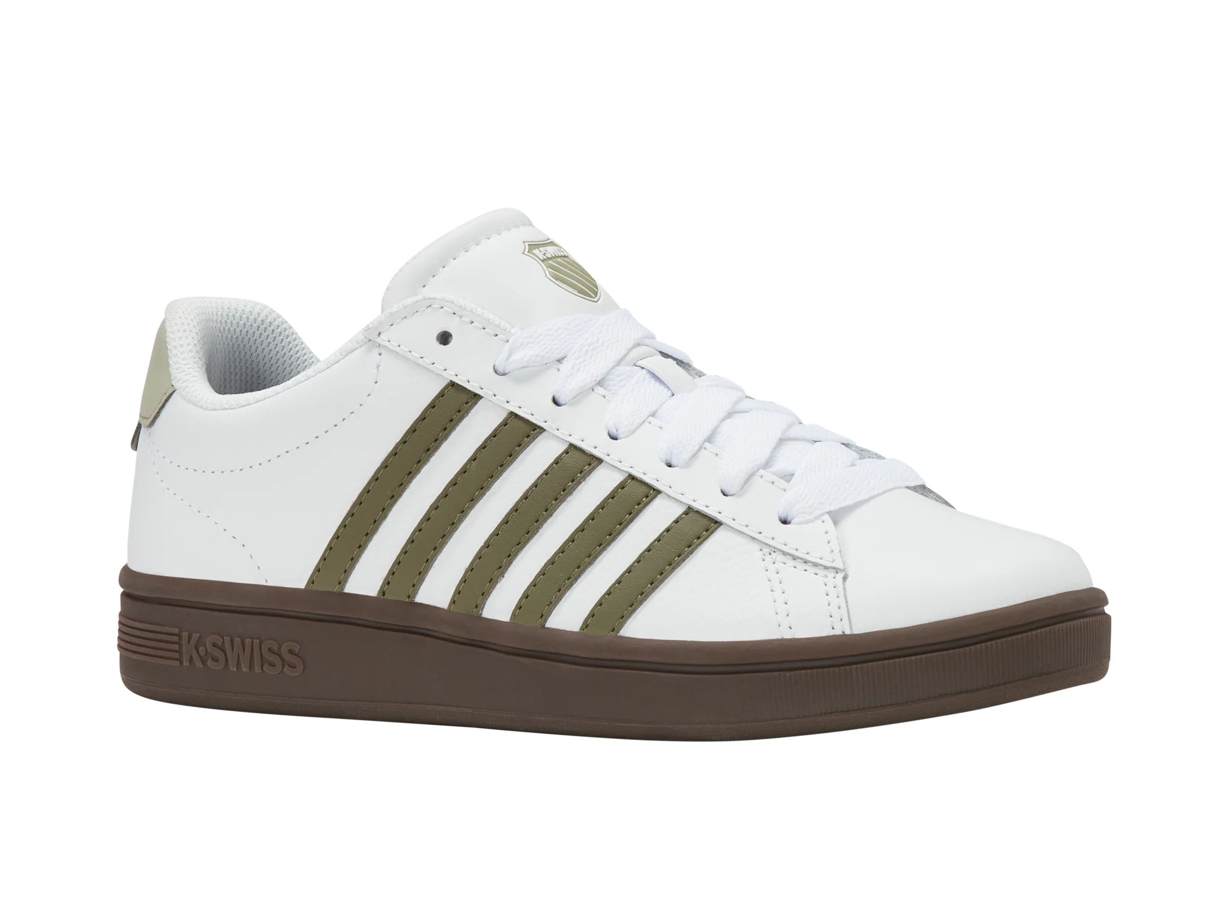 94413-152-M | COURT TIEBREAK II | WHITE/BURNT OLIVE/COLA GUM/ALFALFA - Image 2
