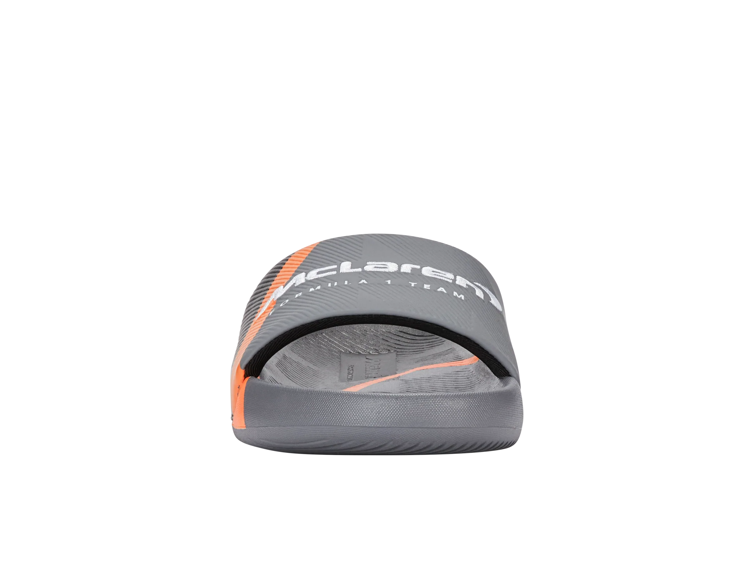 94422-090-M | SLIDE SANDAL X MCLAREN F1 TEAM | ANTHRACITE/BLACK/PAPAYA - Image 3