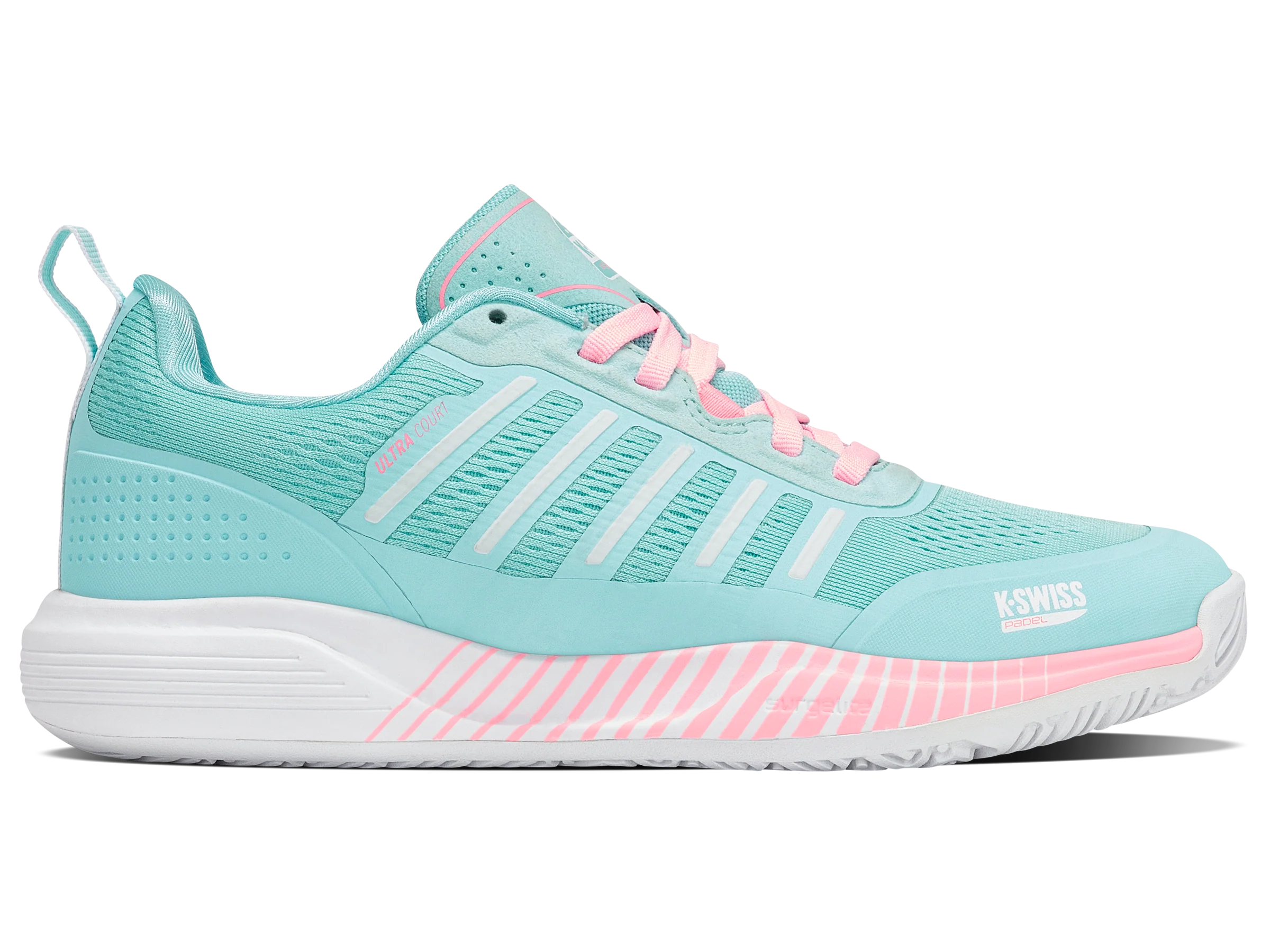 94436-411-M | ULTRA COURT PADEL | SOFT NEON BLUE/WHITE/NEON BUBBLE GUM
