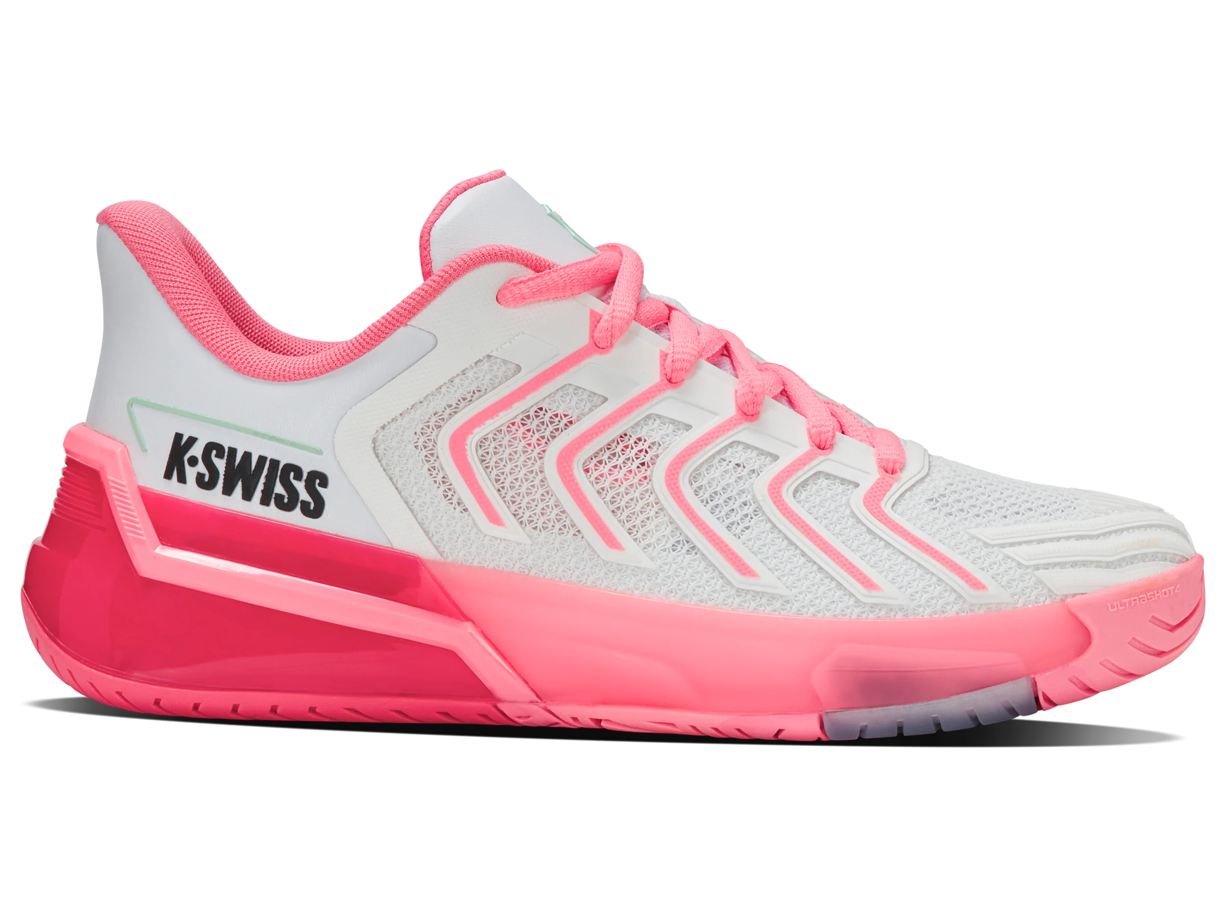 94437-162-M | ULTRASHOT 4 | WHITE/NEON PASTEL PINK/HOT NEON PINK